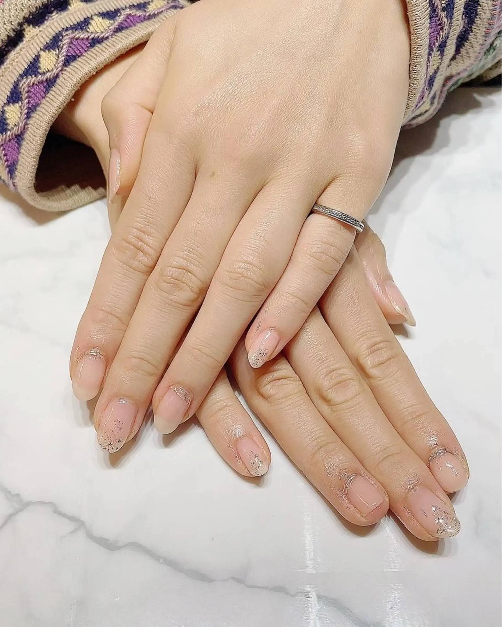 ネイル ワンカラーネイル ネイルサロン Belleのネイルデザイン