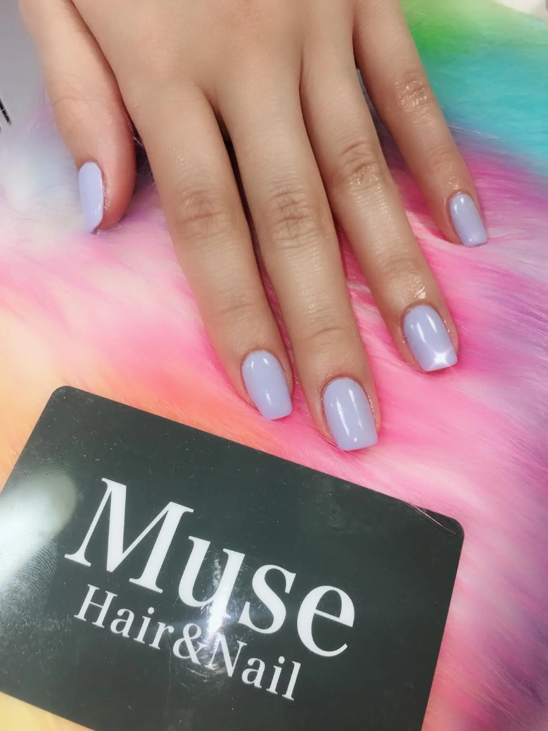 ネイル パープル 隠れ家一戸建て金町 HIROMI 葛飾区のネイルデザイン