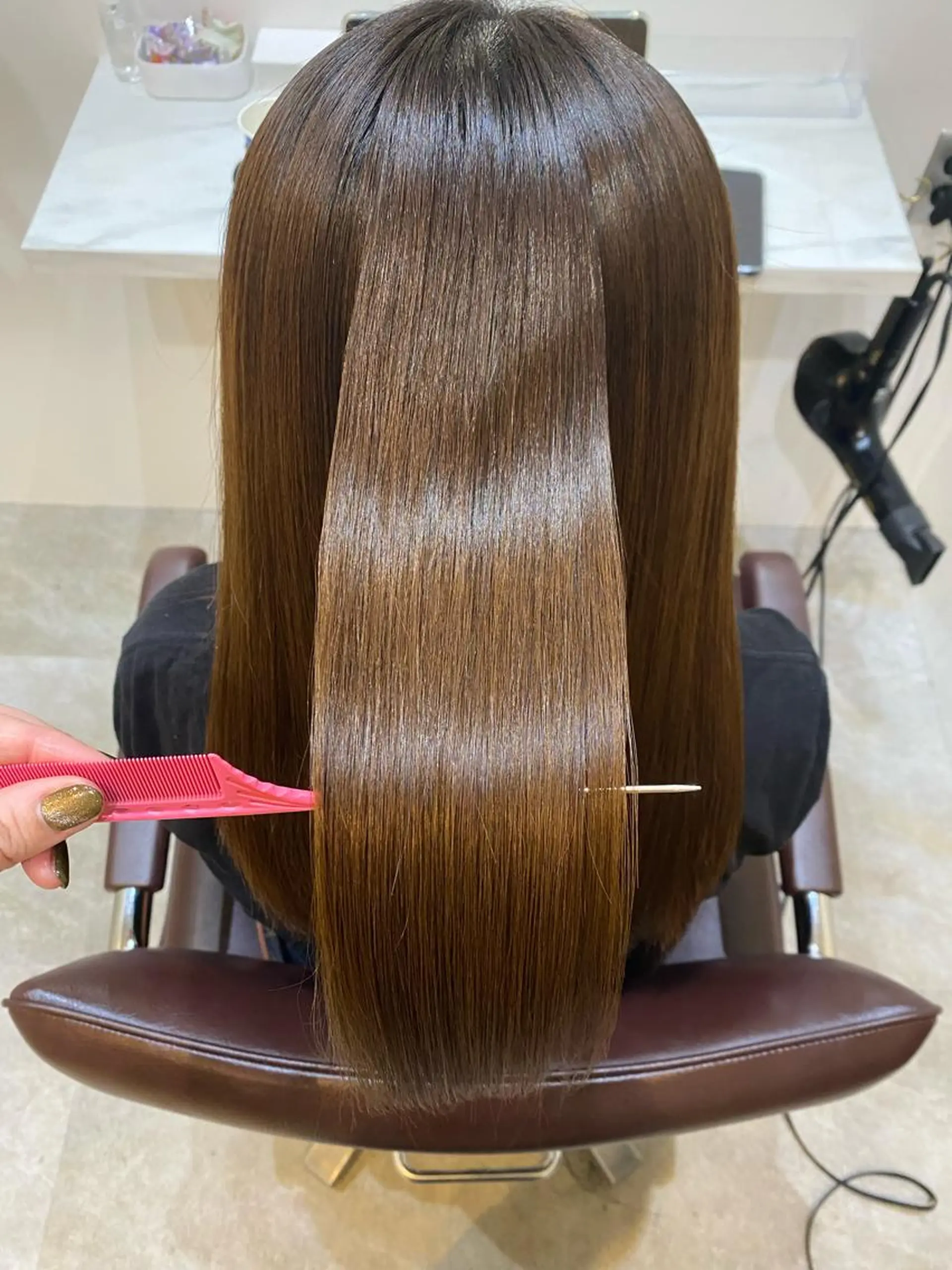 ロング 【髪質改善 艶髪】 布川 莉穂のヘアスタイル