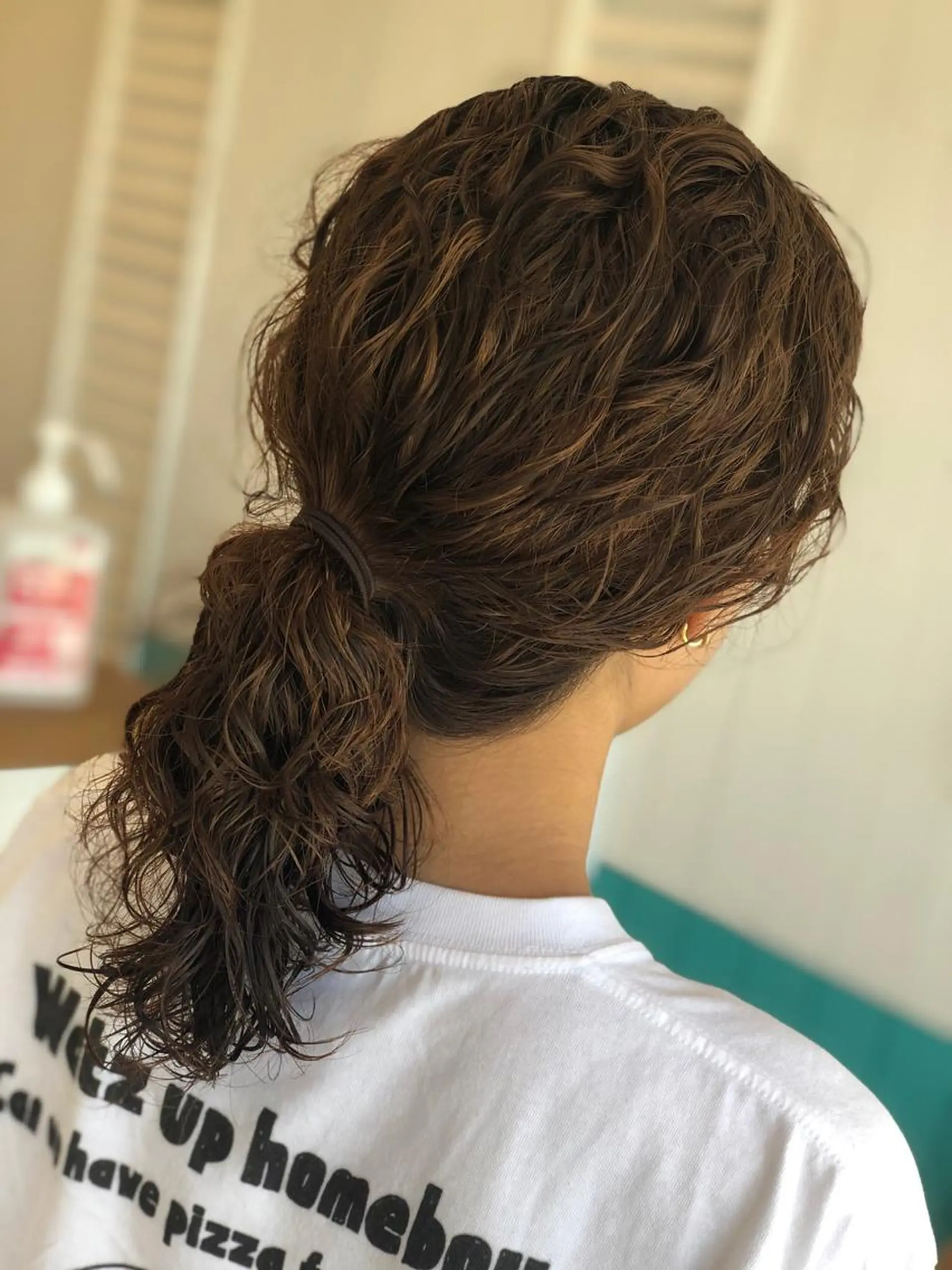 ロング パーマ Snaly カラー特化ページのヘアスタイル