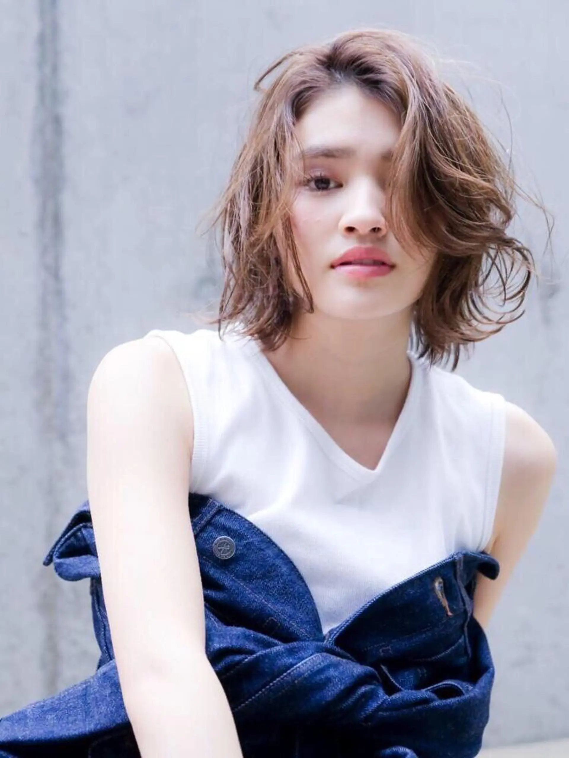 ミディアム 店長 茂野聖史のヘアスタイル
