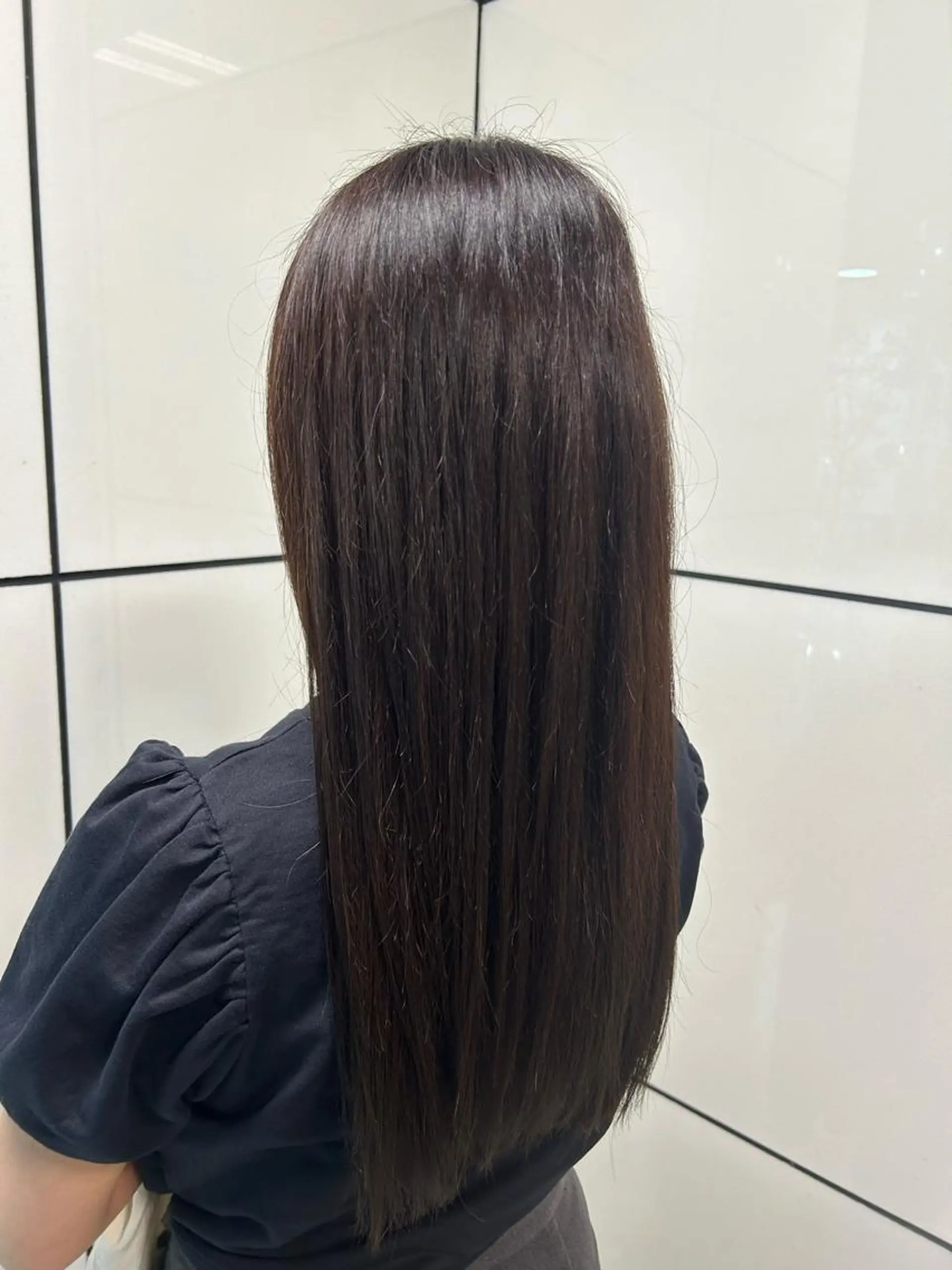 ロング 韓国風カラー 学生 髪質改善 韓国風ヘア トリートメント メンズスタイル Hitomi🐶のヘアスタイル