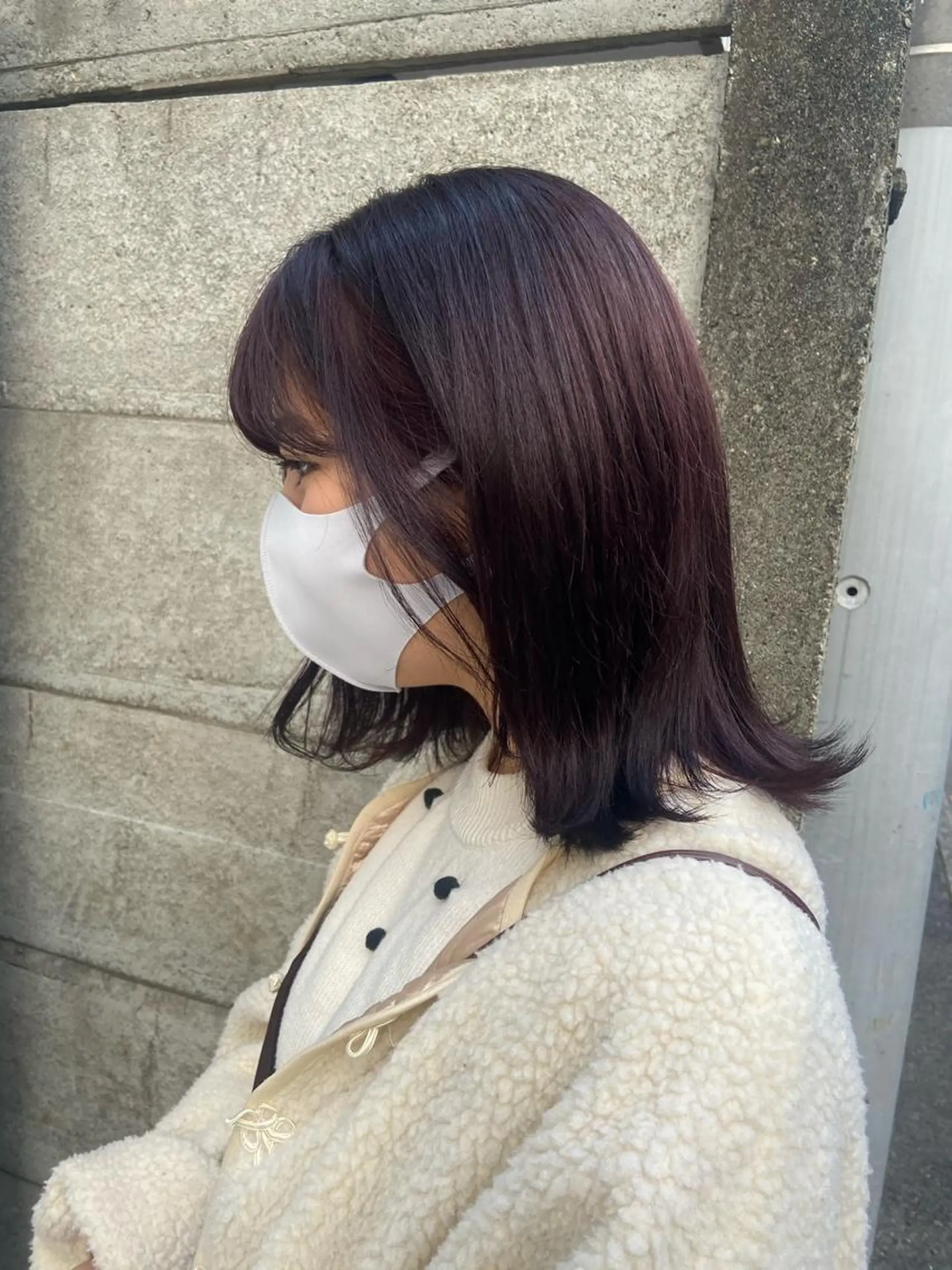 ミディアム カラー ヘアアレンジ satsuki 暖色・ブラウンカラーのヘアスタイル