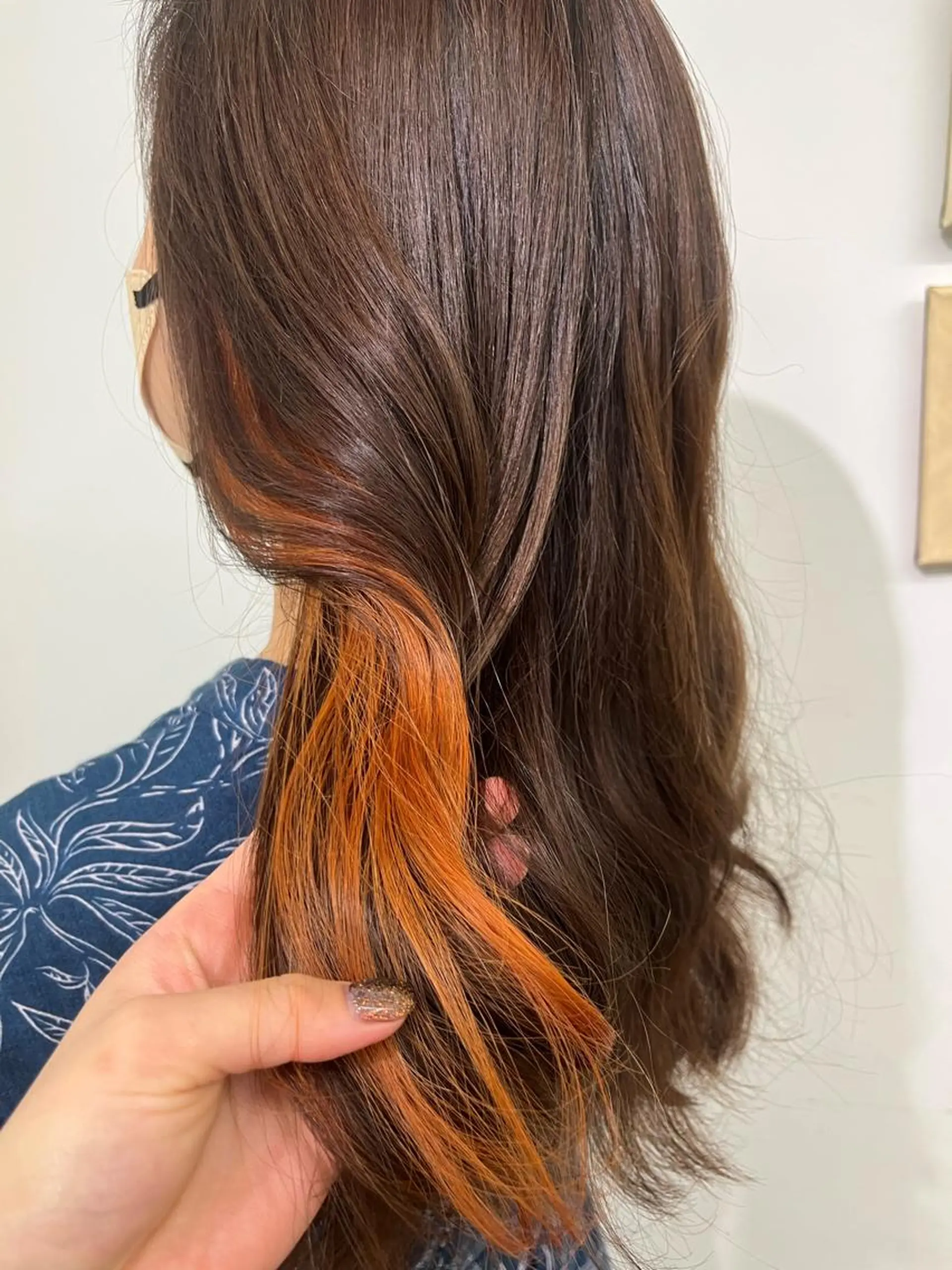 ロング カラー i sのヘアスタイル