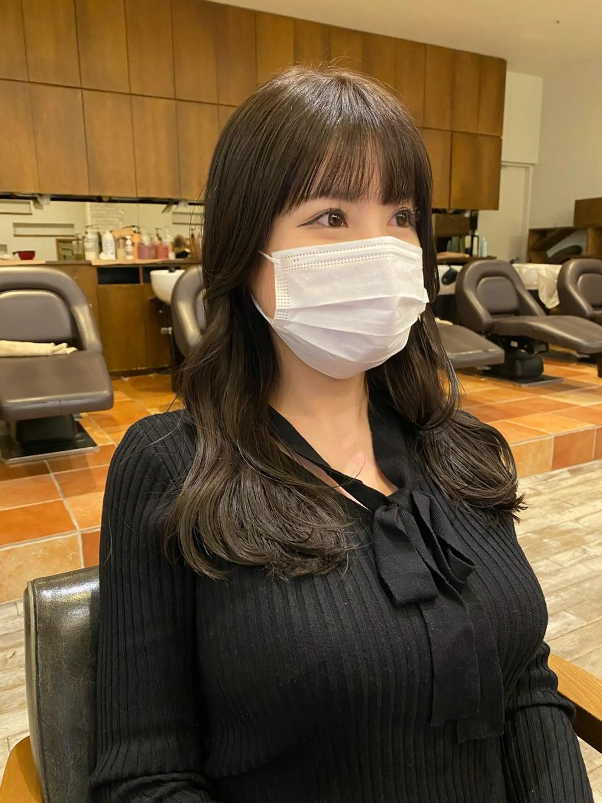 ロング ロング 栗原 瑞稀のヘアスタイル