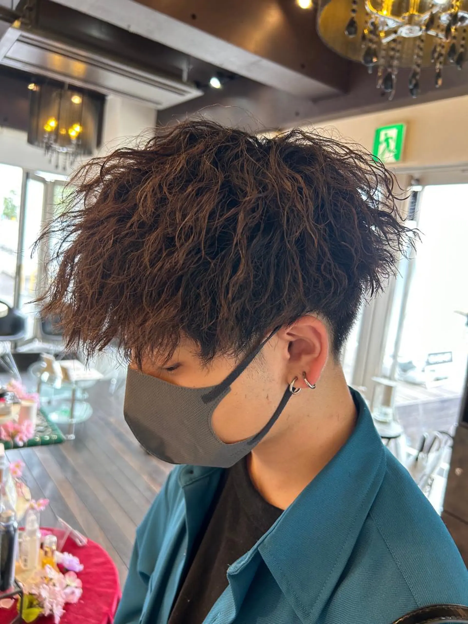 メンズ 草薙メンズ縮毛矯正 💫緒方美柚のヘアスタイル