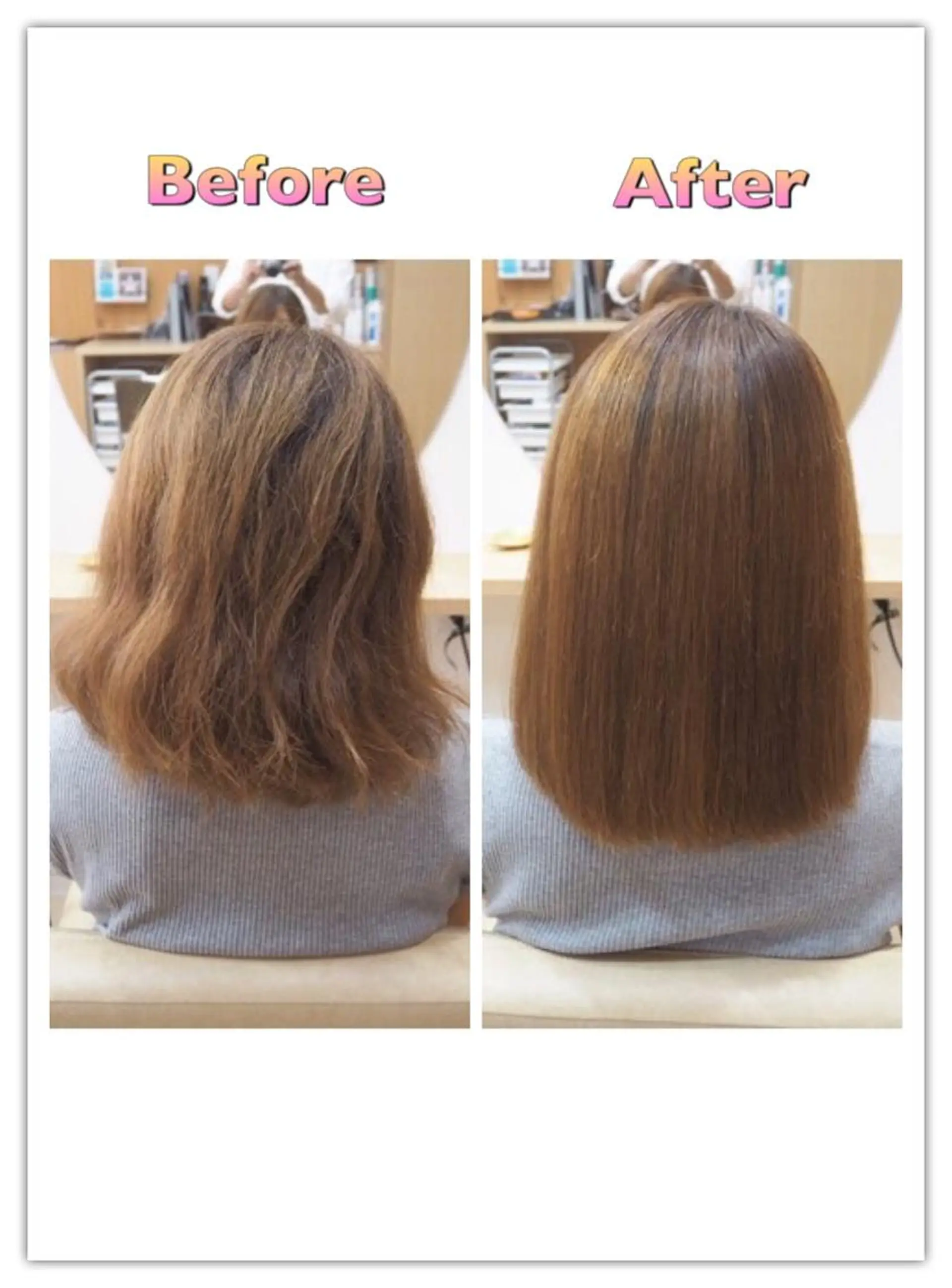 セミロング 縮毛矯正 T e t t e所属・中江 規久のヘアスタイル