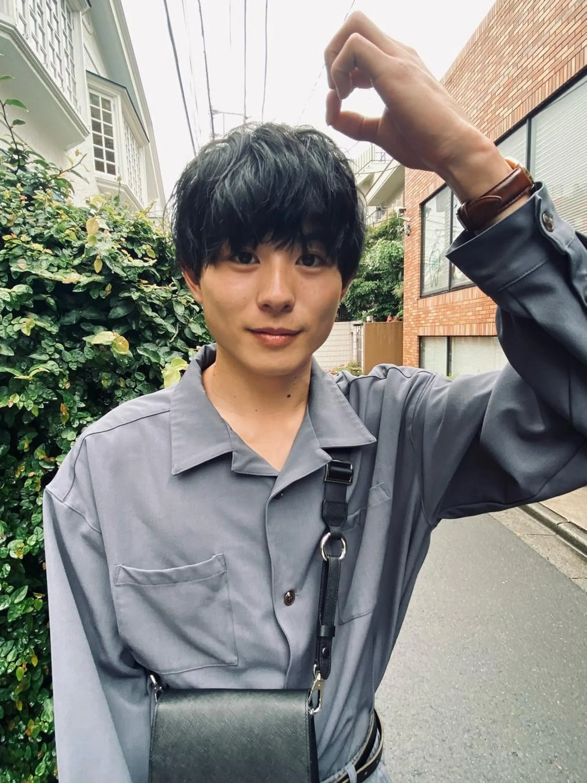 ショート カラー パーマ ヘアアレンジ メンズ 刈り上げ CHIC share salon所属・ちこ .のヘアスタイル