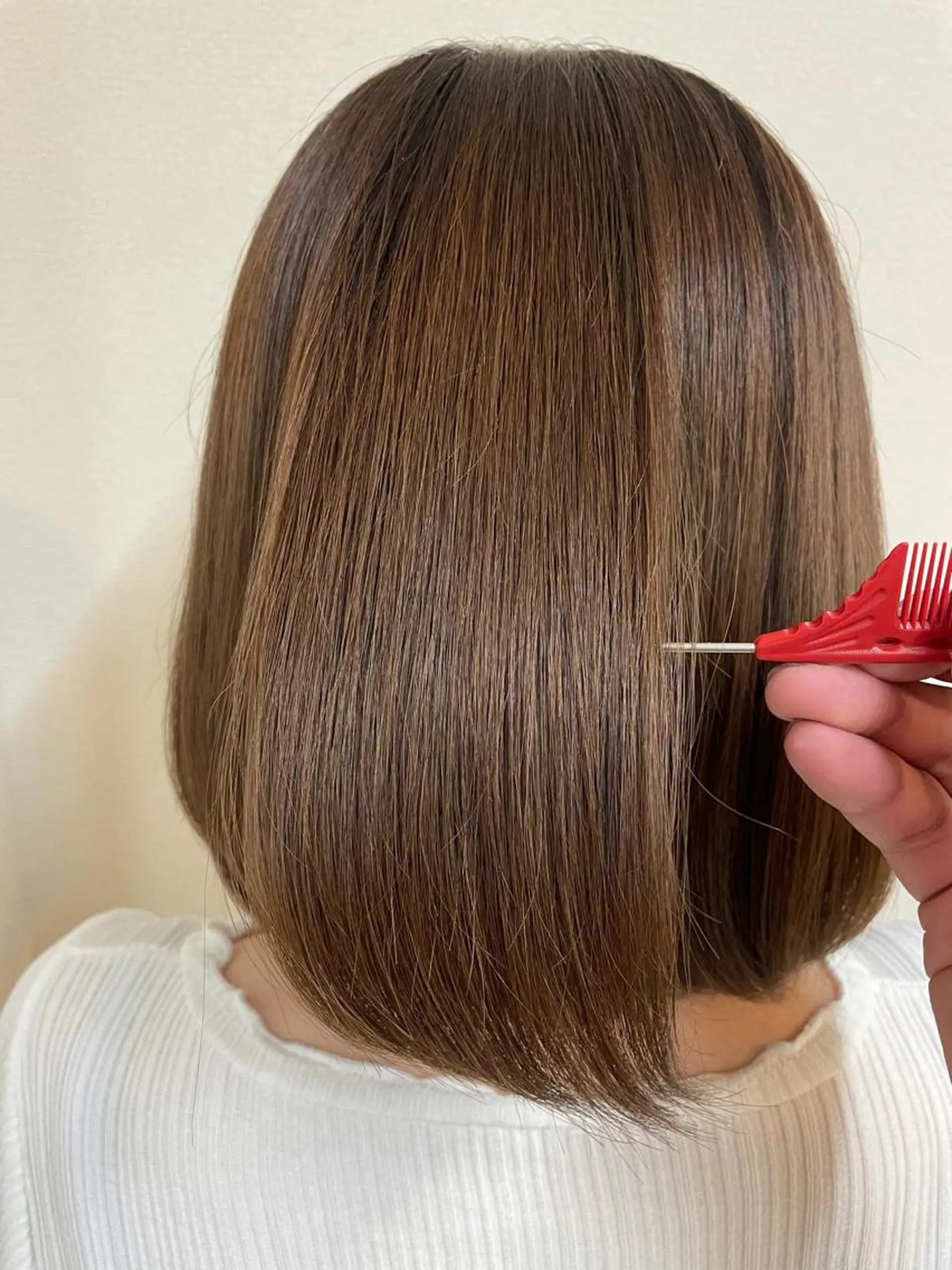 ショート カラー ケアブリーチ /髪質 改善/古橋圭史郎のヘアスタイル