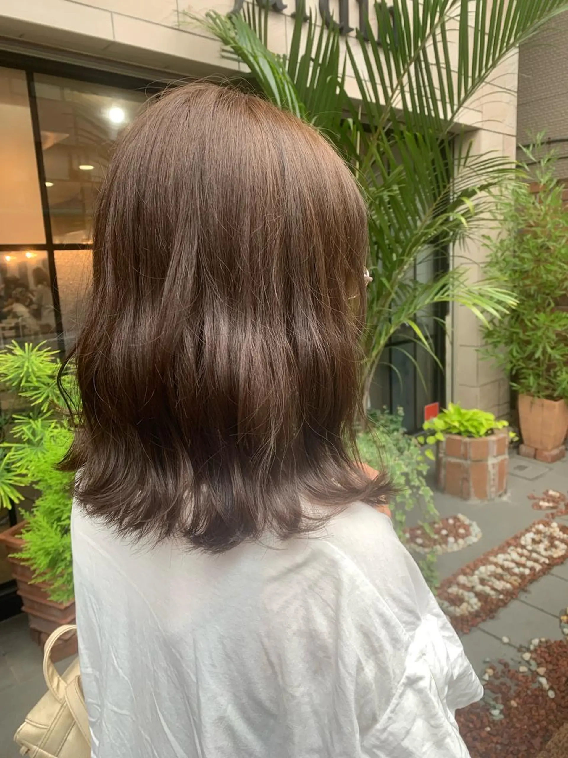 ミディアム カット ヘアカラー SHIAN 八王子👼鬼塚さやかのヘアスタイル