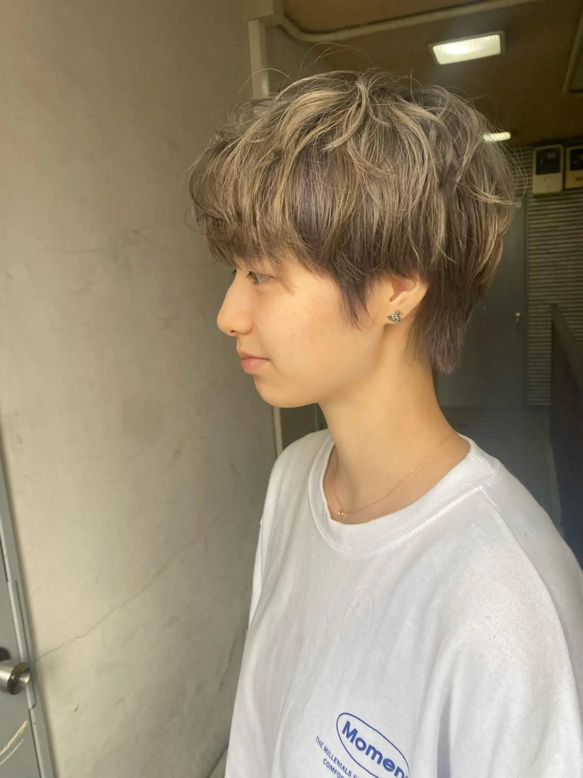 ショート カラー 竹内 柚子のヘアスタイル