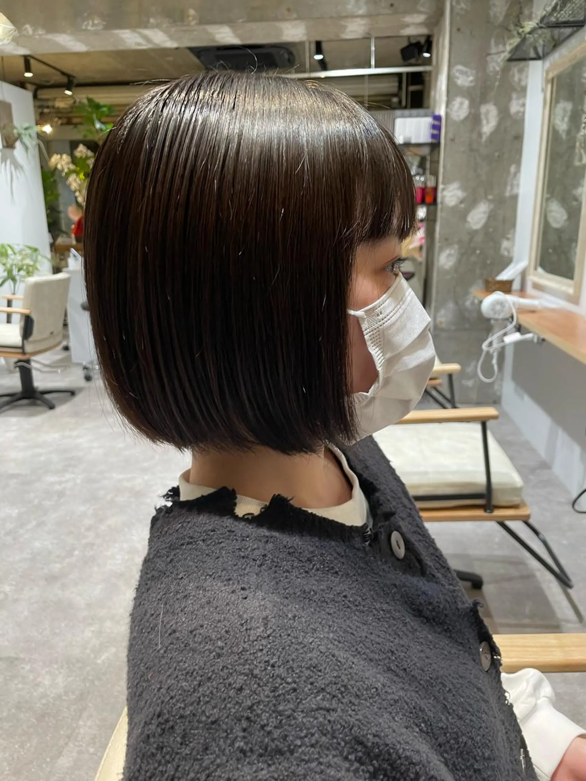 ショート ボブ 個性派ネイル シノのネイルデザイン