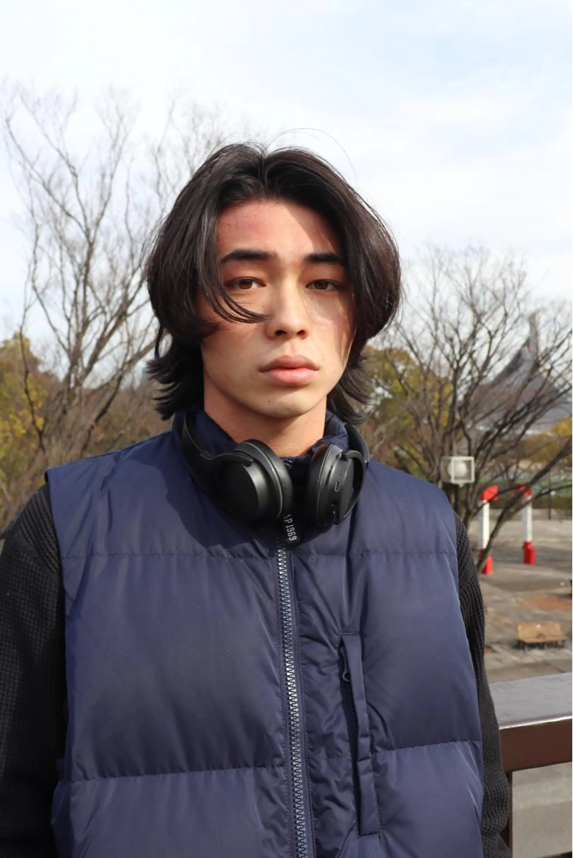 ショート パーマ メンズ メンズバレイヤージュ メンズブリーチ センターパート フェードカット メンズハイライト パーマ トリートメント ハイトーン/レイヤー 🌸さくらのヘアスタイル