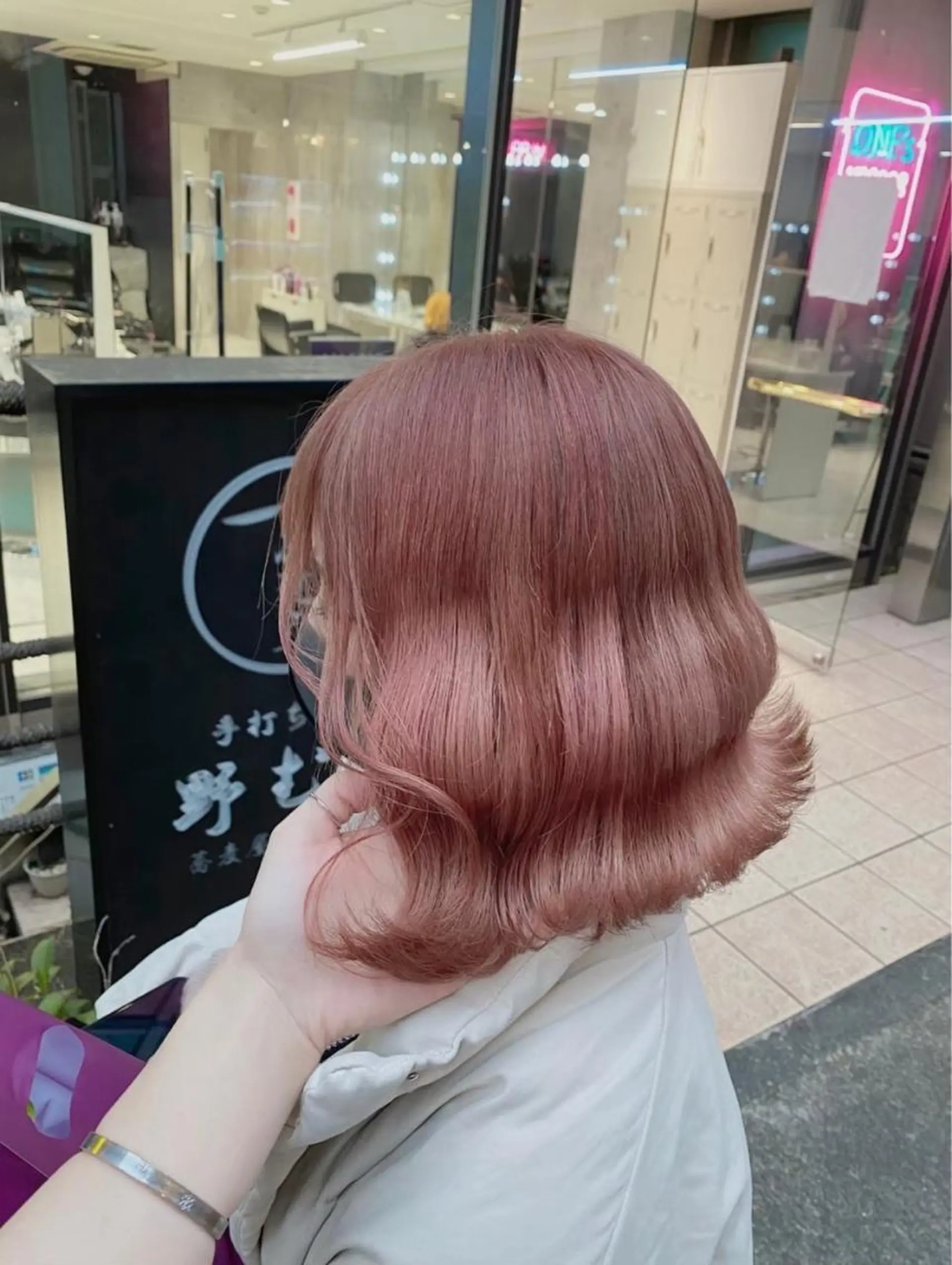 ミディアム カラー ヘアアレンジ カット ヘアカラー 💕ブリーチ/ヘアメ 🎀YUUKAのヘアスタイル