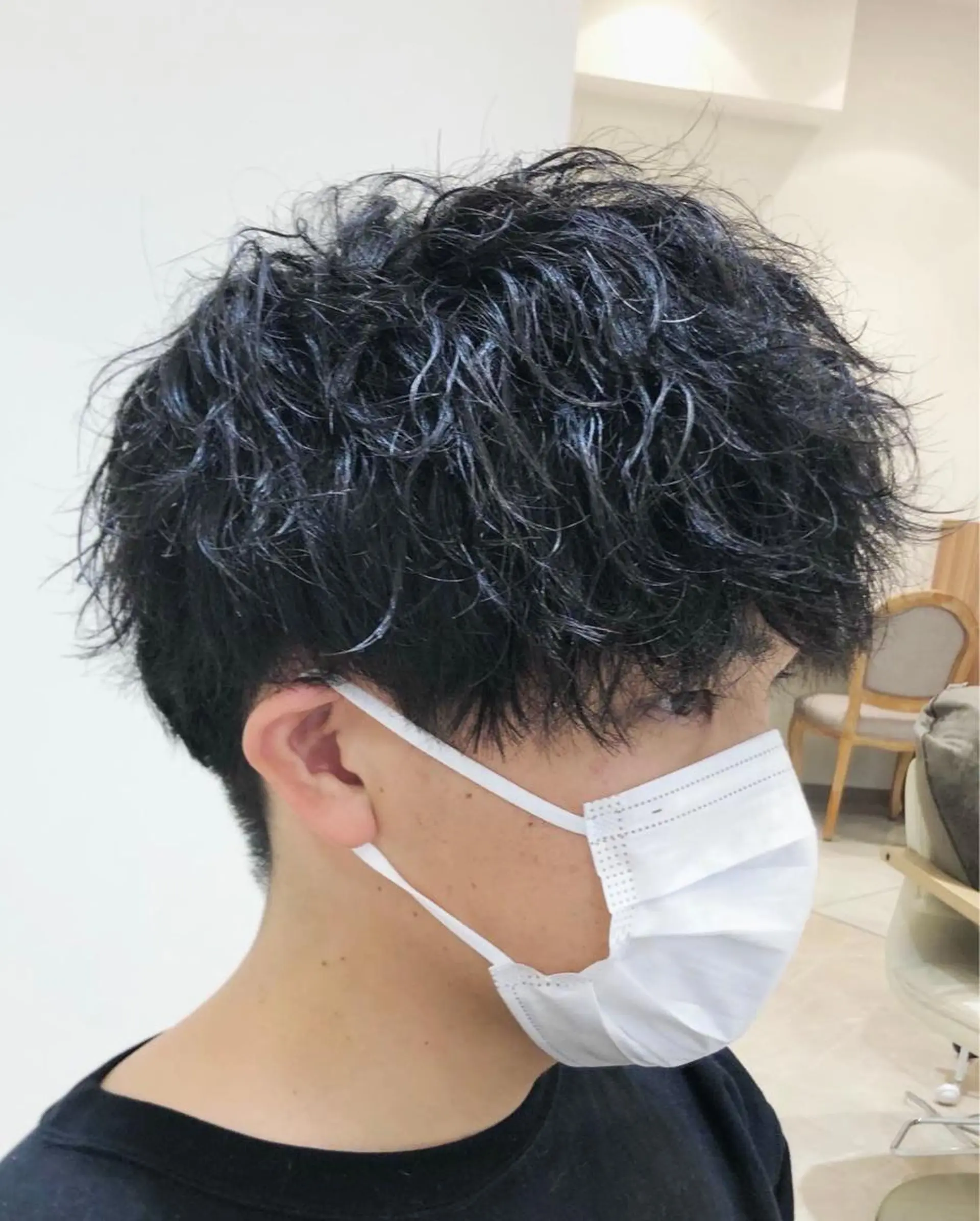 ショート パーマ メンズ 小林 優太　メンズパーマ✨のヘアスタイル