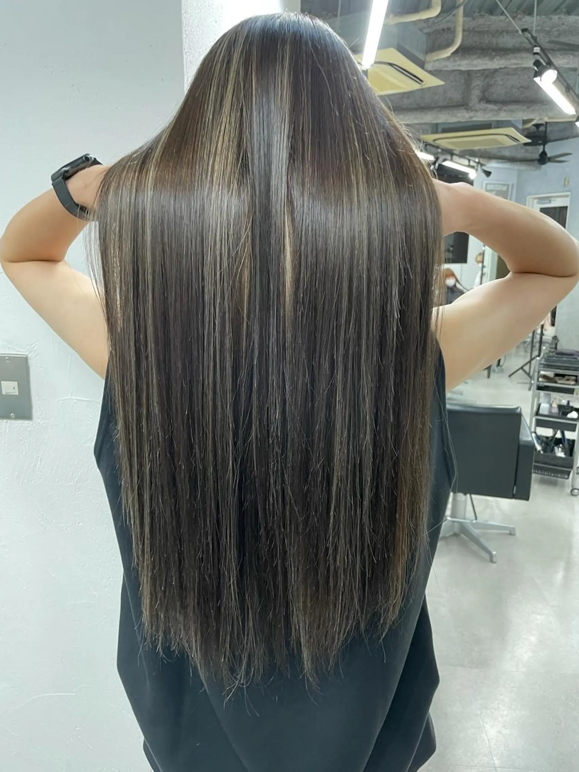 カラー 北間 寛哉のヘアスタイル