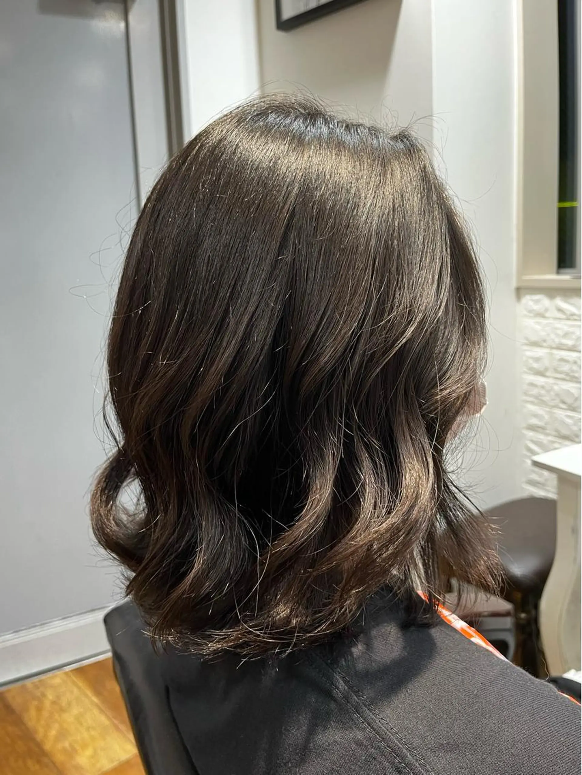 ミディアム angelica布施 窪田隆平のヘアスタイル
