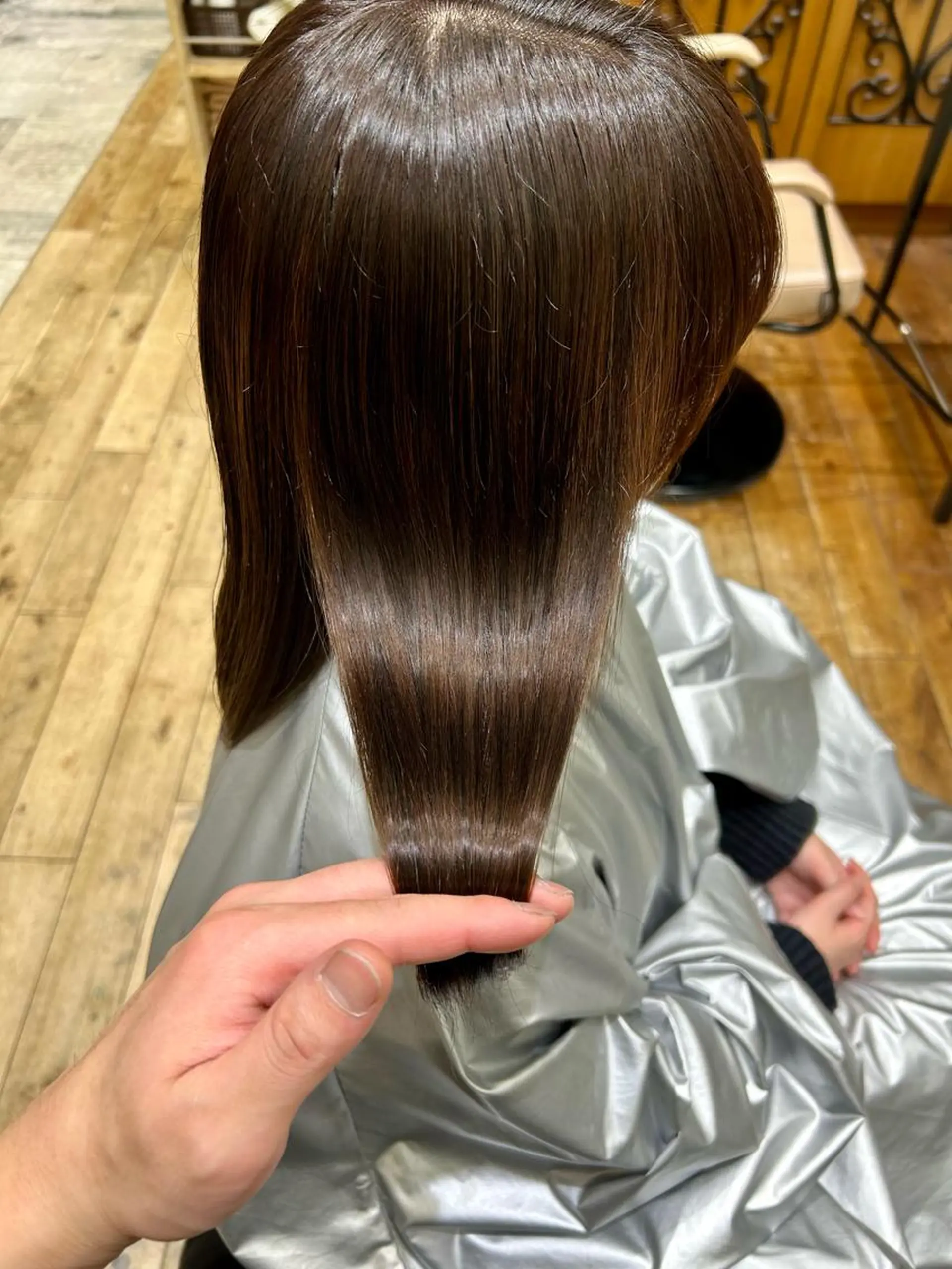 セミロング カラー パーマ ブリーチ ケアブリーチ ダブルカラー イヤリングカラー ハイライトカラー カット ヘアカラー トリートメント 新宿✨顔周りカット 韓国ヘア/坂本亜裟海のヘアスタイル