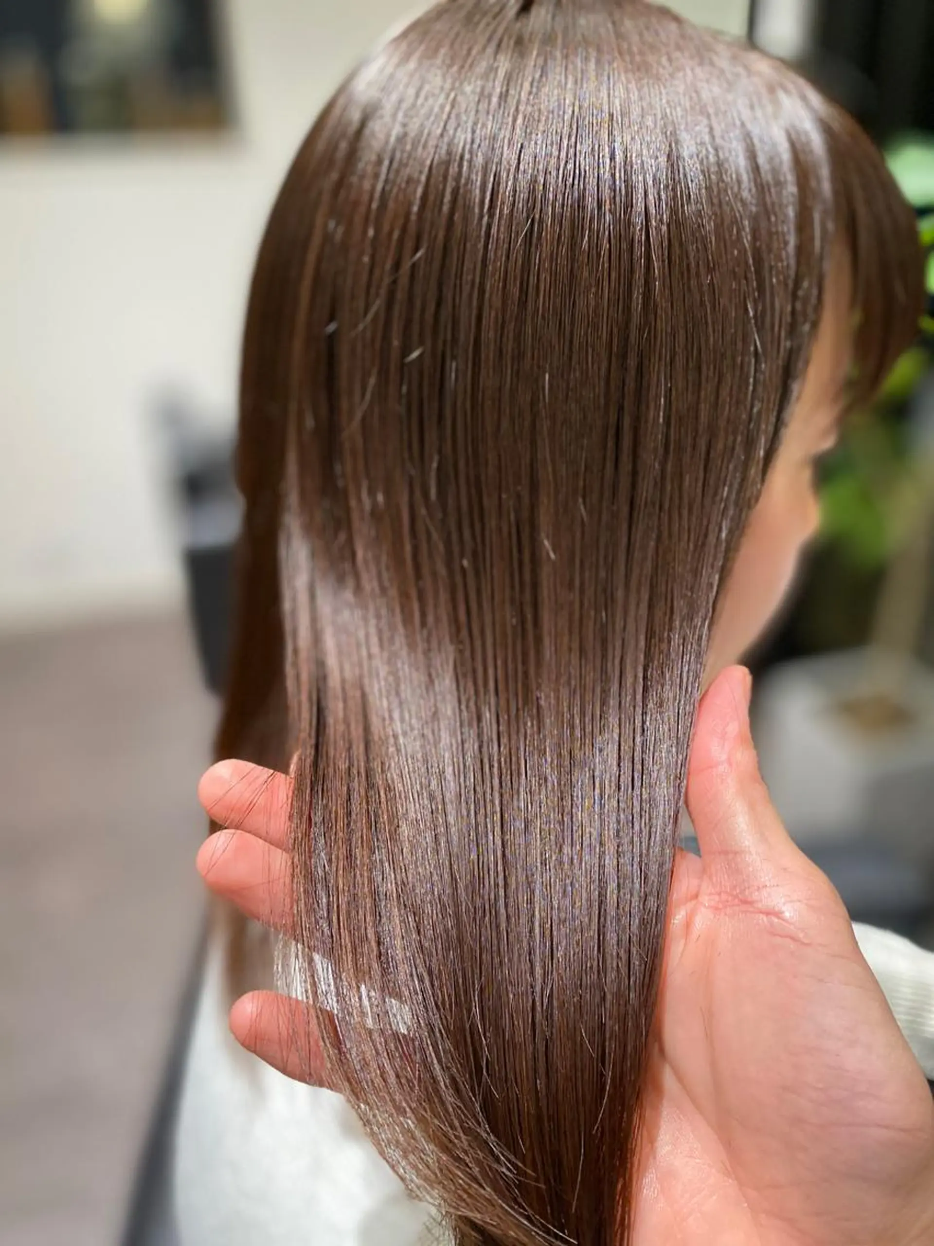 ロング トリートメント カット ヘアカラー トリートメント 成松 勇治のヘアスタイル