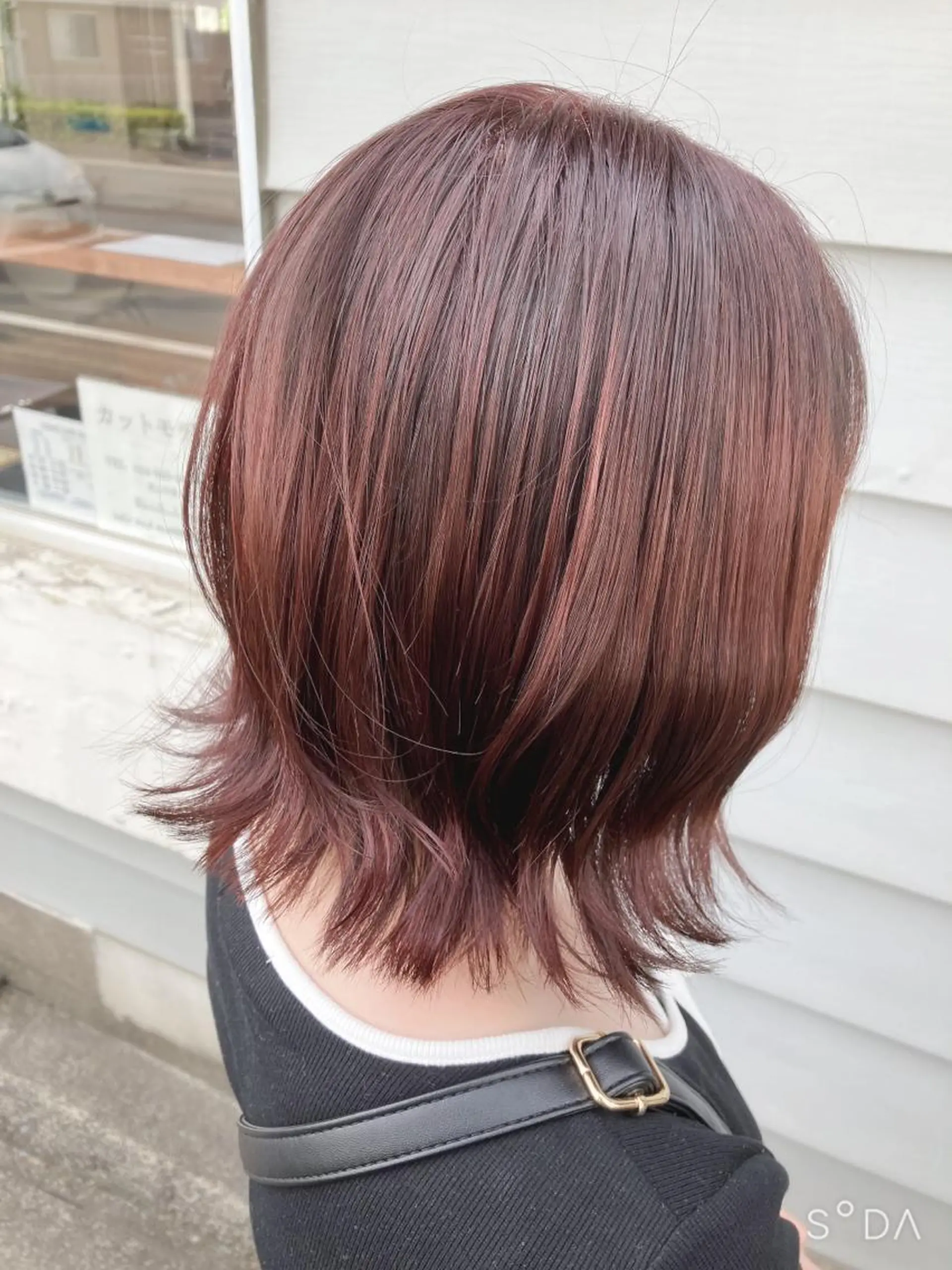 ミディアム カラー ブラウンカラー ピンクカラー ピンクブラウン カット ヘアカラー 縮毛矯正 fulam所属・佐藤 悠生 メンズパーマ.カットのヘアスタイル