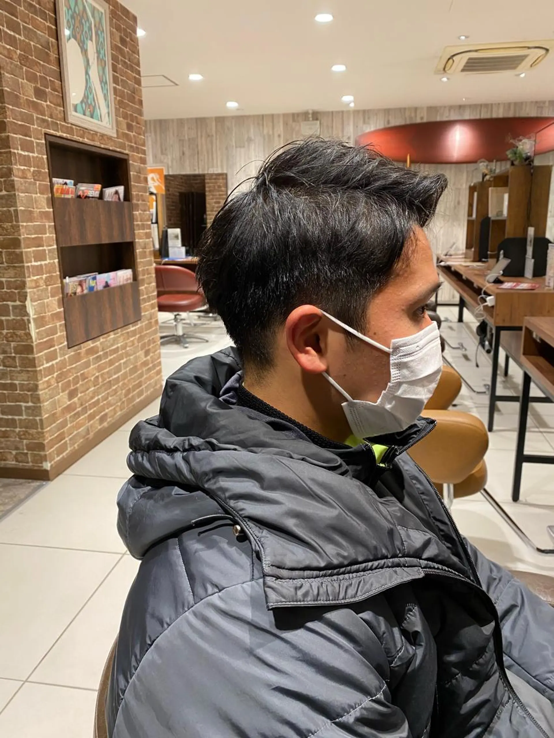 メンズ 小口 晃のヘアスタイル