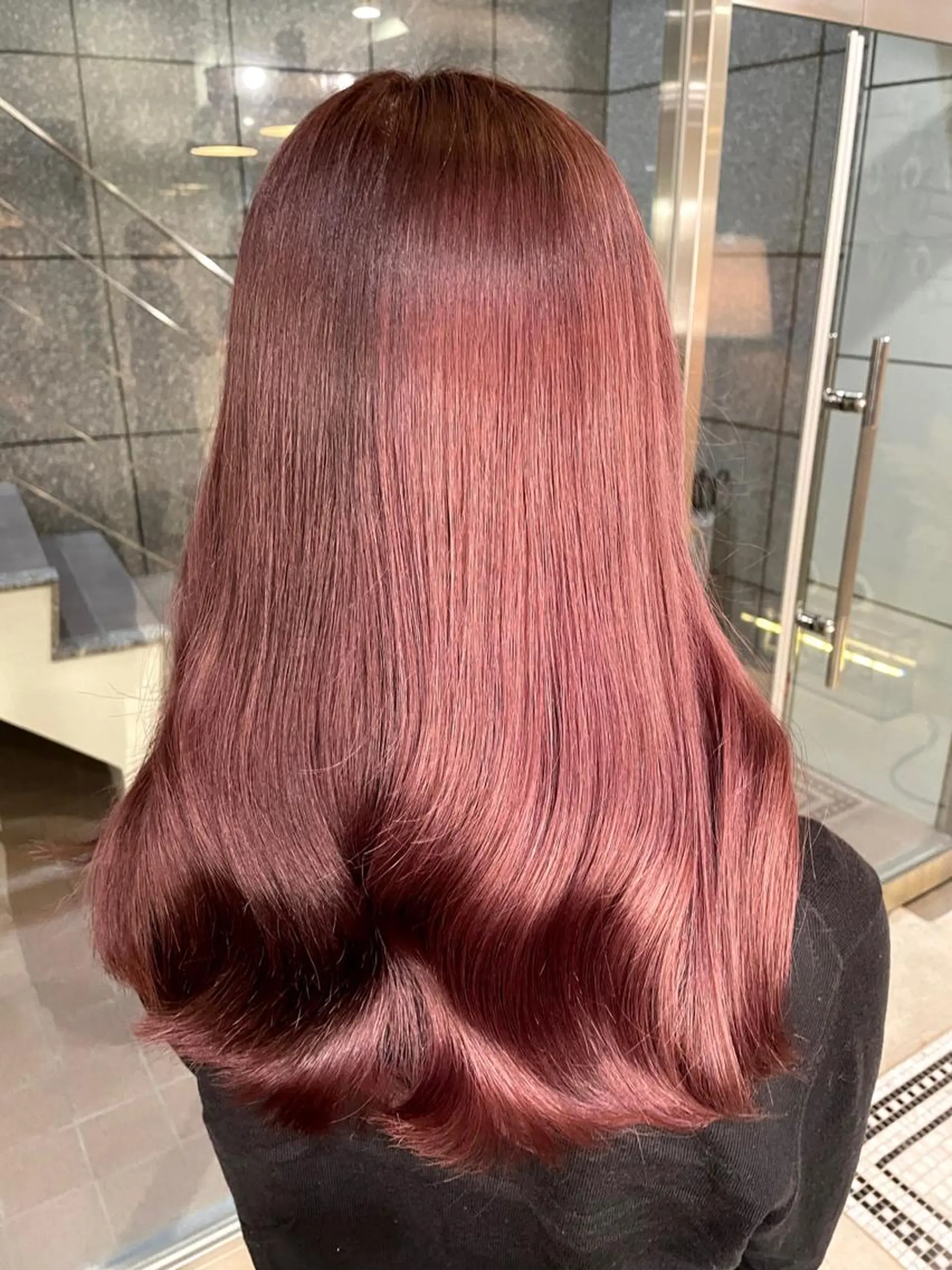 ロング カラー 🤎HAZUKI🤎 ハイトーン✨のヘアスタイル