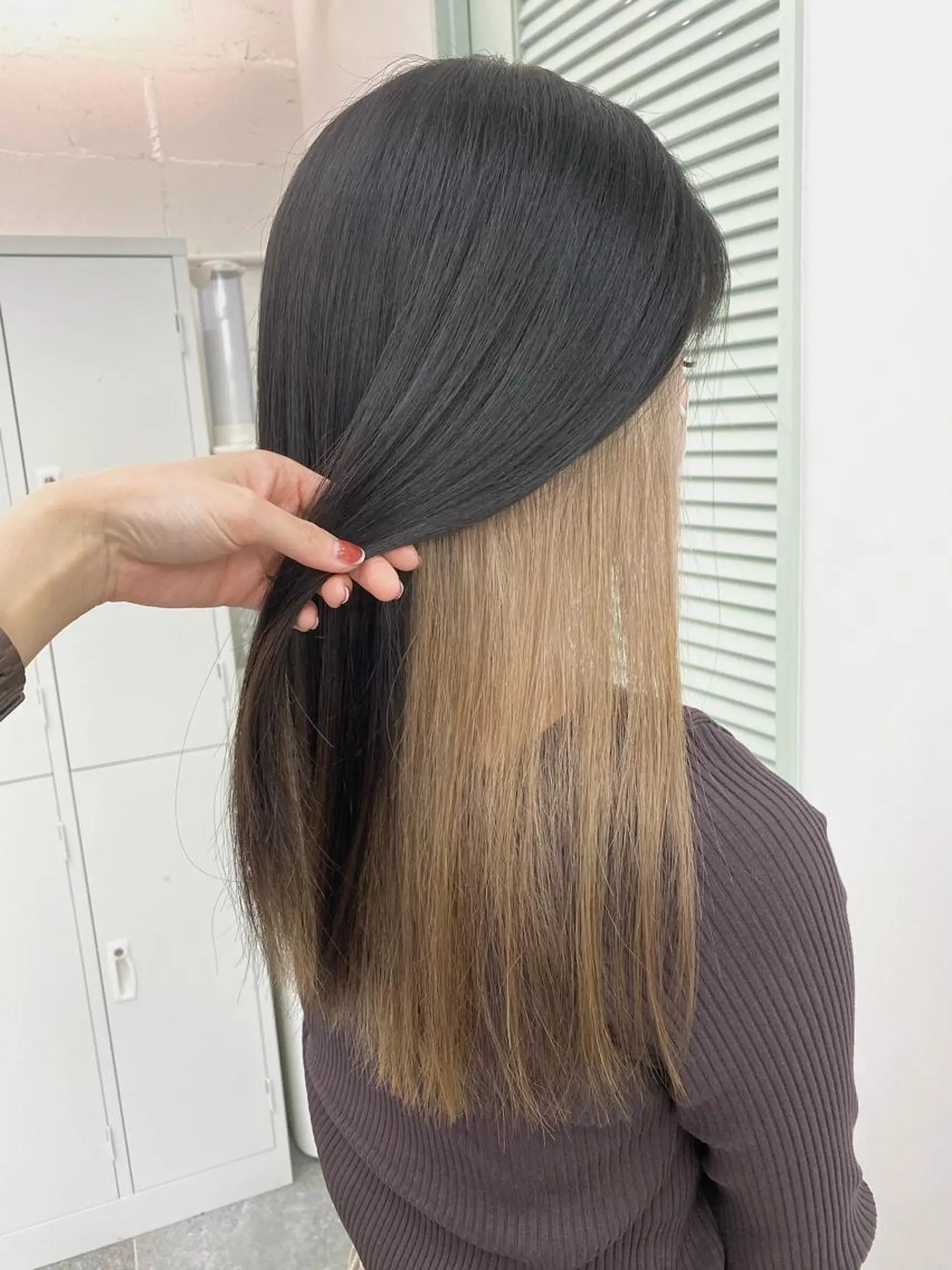 ロング カラー ヘアアレンジ 💫お呼ばれヘア💫 men's✨ともえ✨のヘアスタイル