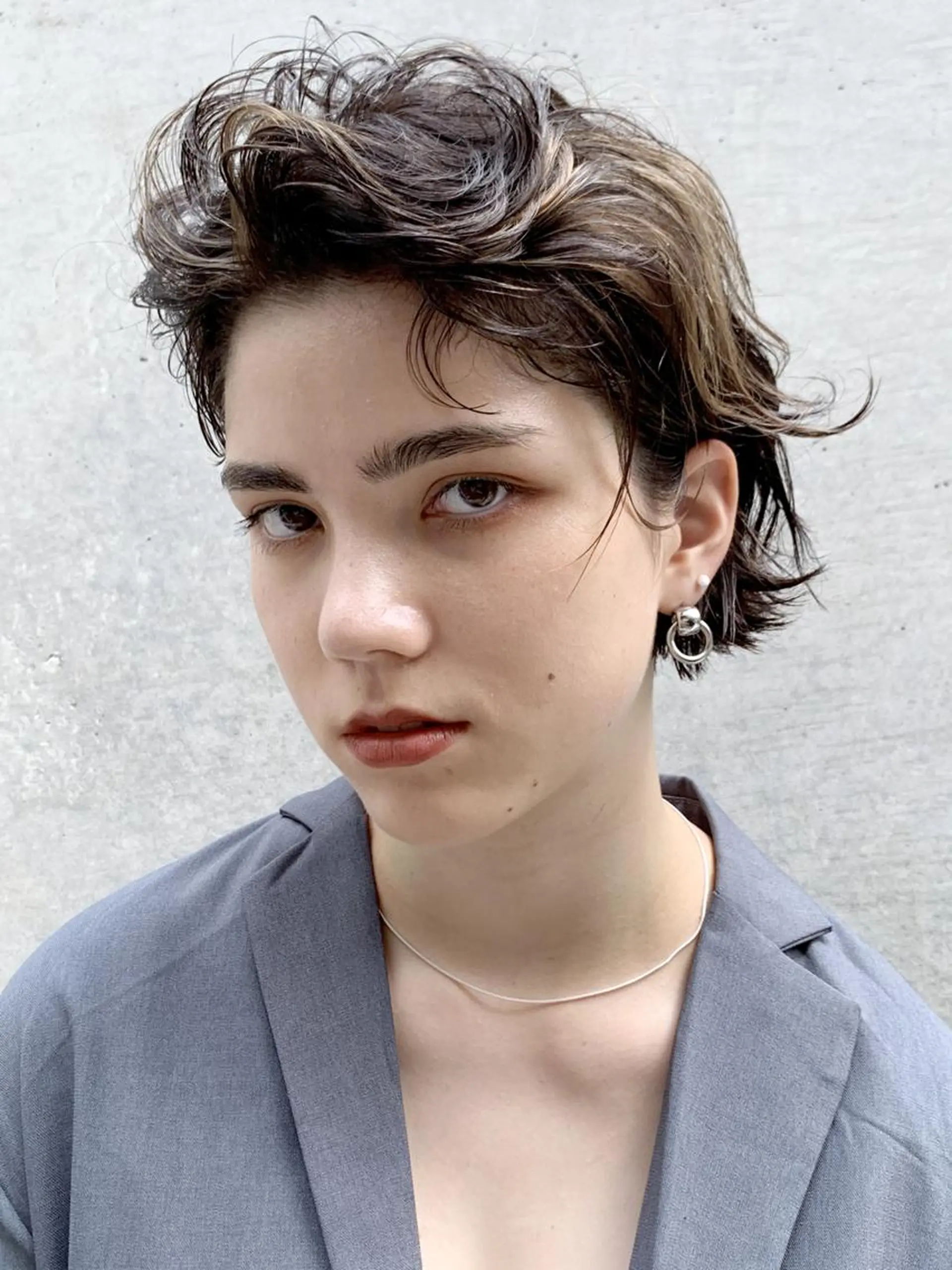 ショート カラー パーマ ヘアアレンジ ITbyALBUM 浦和店のヘアスタイル