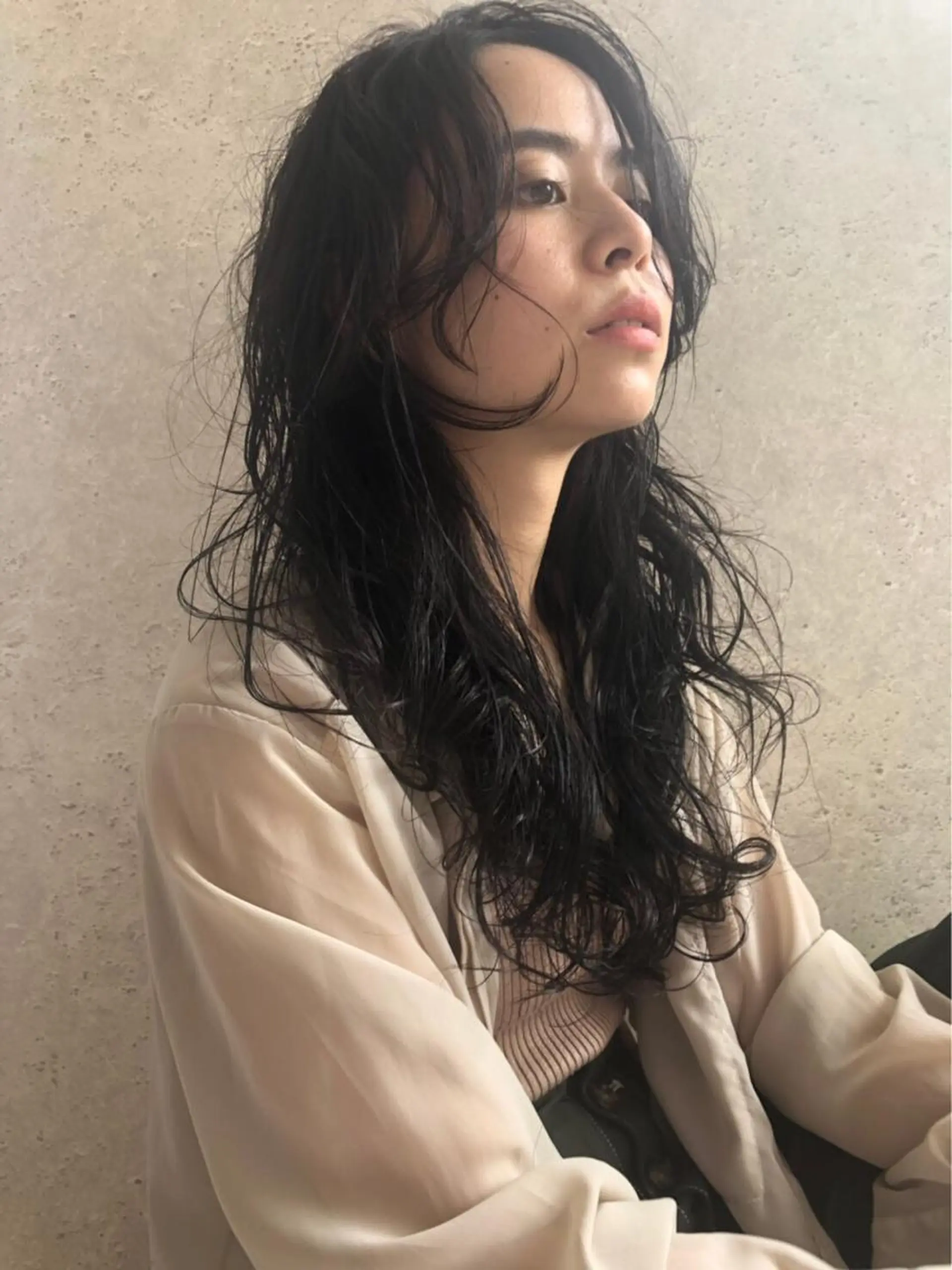 セミロング カット ヘアカラー パーマ トリートメント ショート/ボブ /パーマ🌿柏原良亮のヘアスタイル