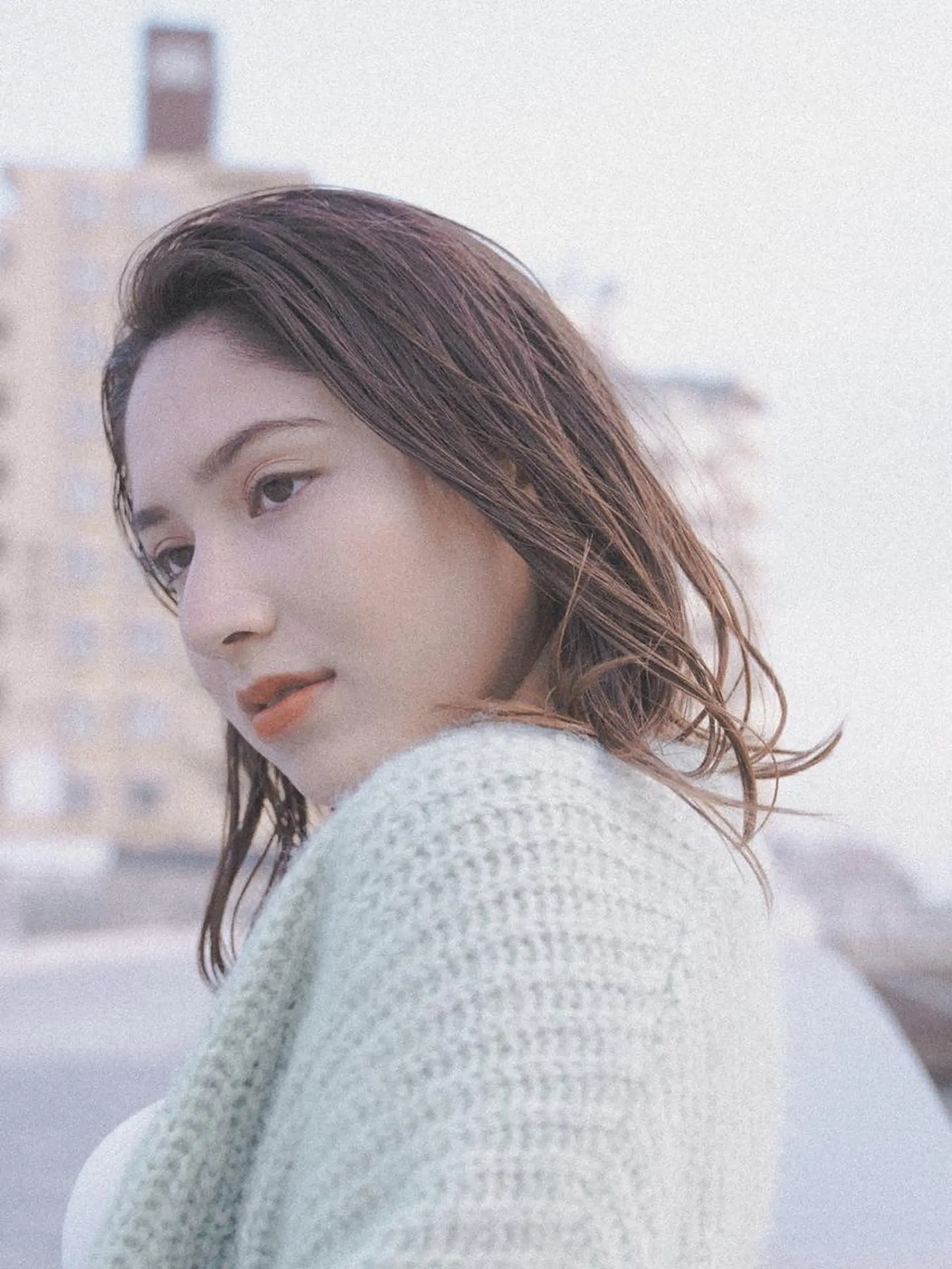 セミロング 柳下 涼のヘアスタイル