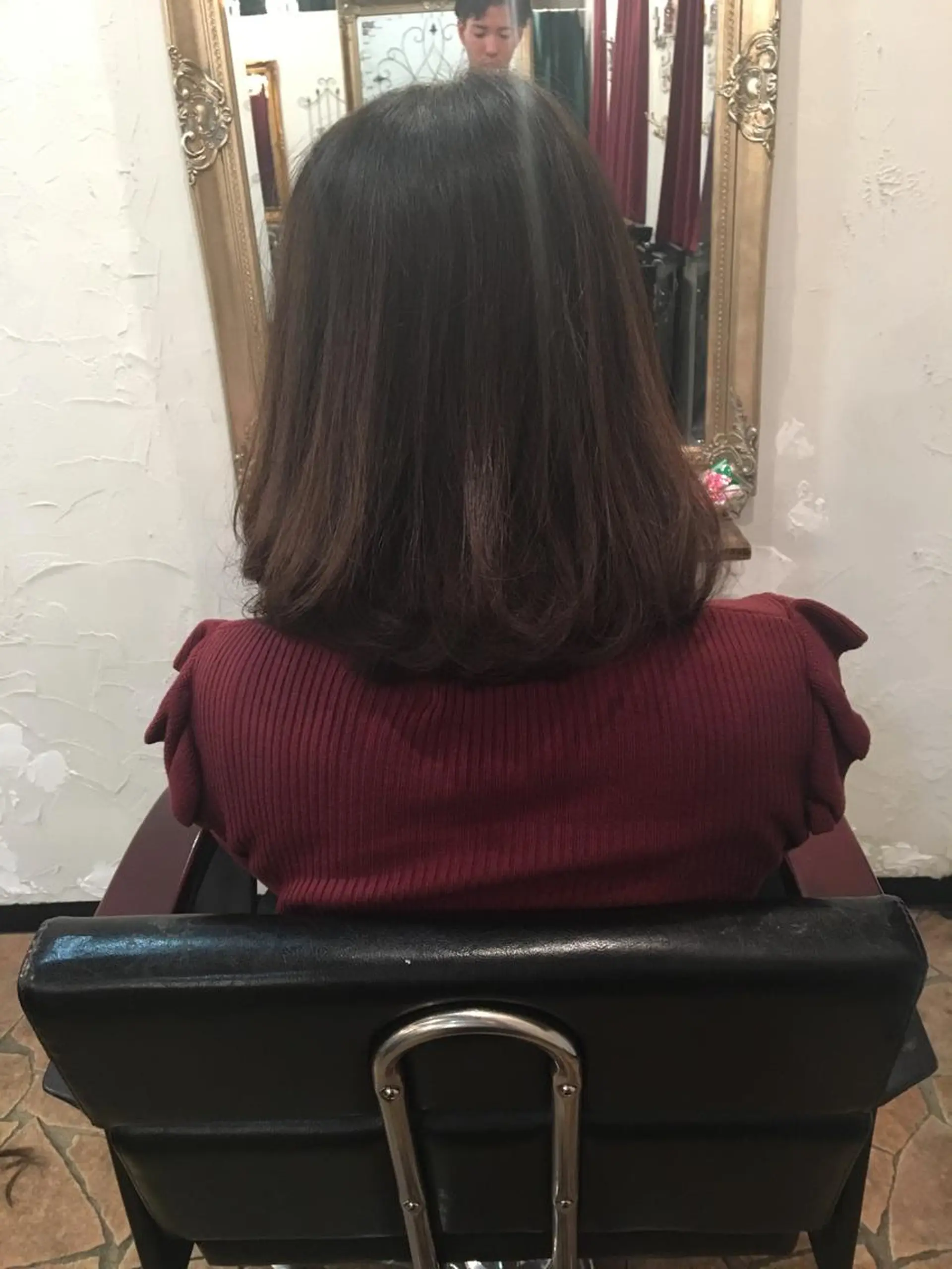 ミディアム amphihair 高橋祐也のヘアスタイル