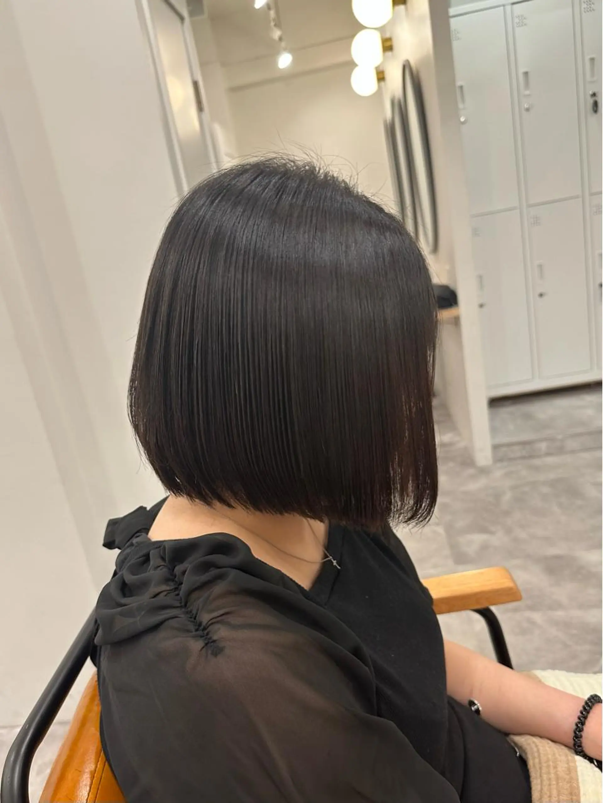 ミディアム パーマ カット 縮毛矯正 ROPE🫧 フウカのヘアスタイル