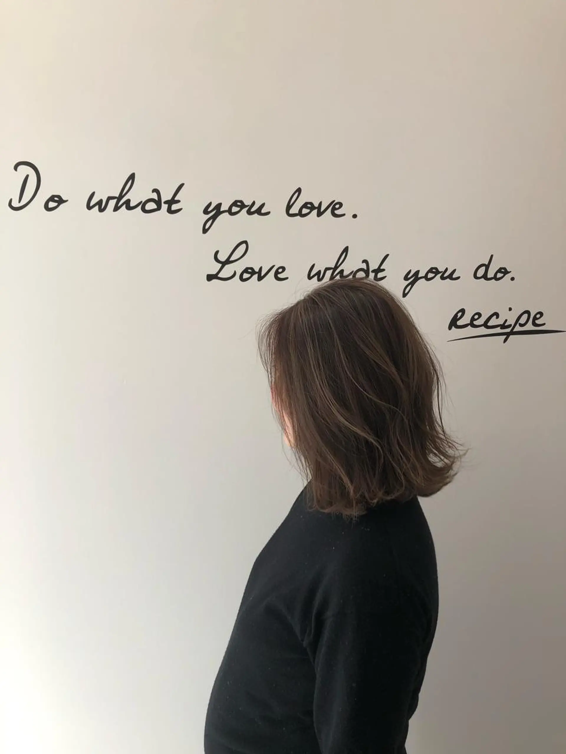 ミディアム カラー ハイライトカラー ハイライト カット ヘアカラー 河内 元伸のヘアスタイル