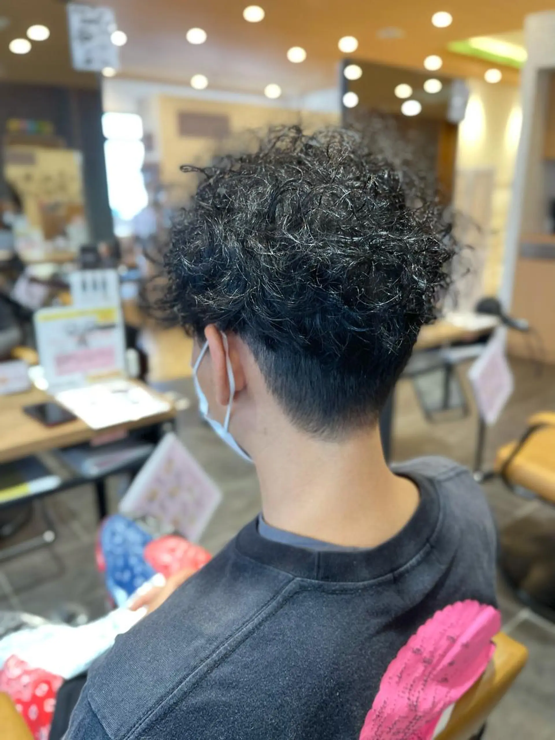 ショート メンズ メンズパーマ カット 髪質改善/ 杉山正克のヘアスタイル