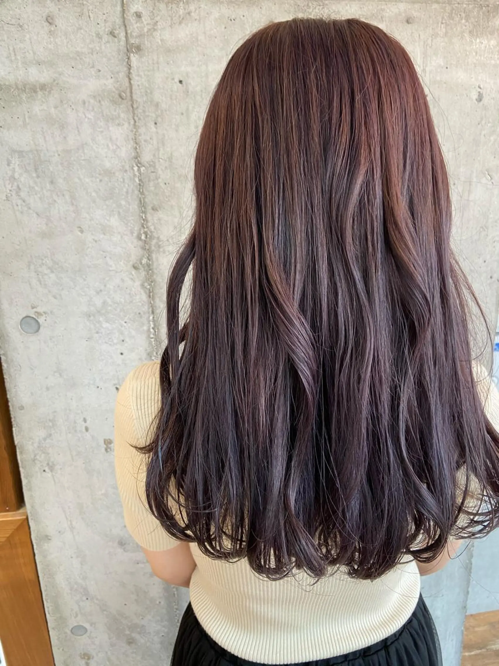 ロング カラー ヘアカラー トリートメント ヘアセット ❤️カラー得意 🧡松浦睦樹❤️のヘアスタイル