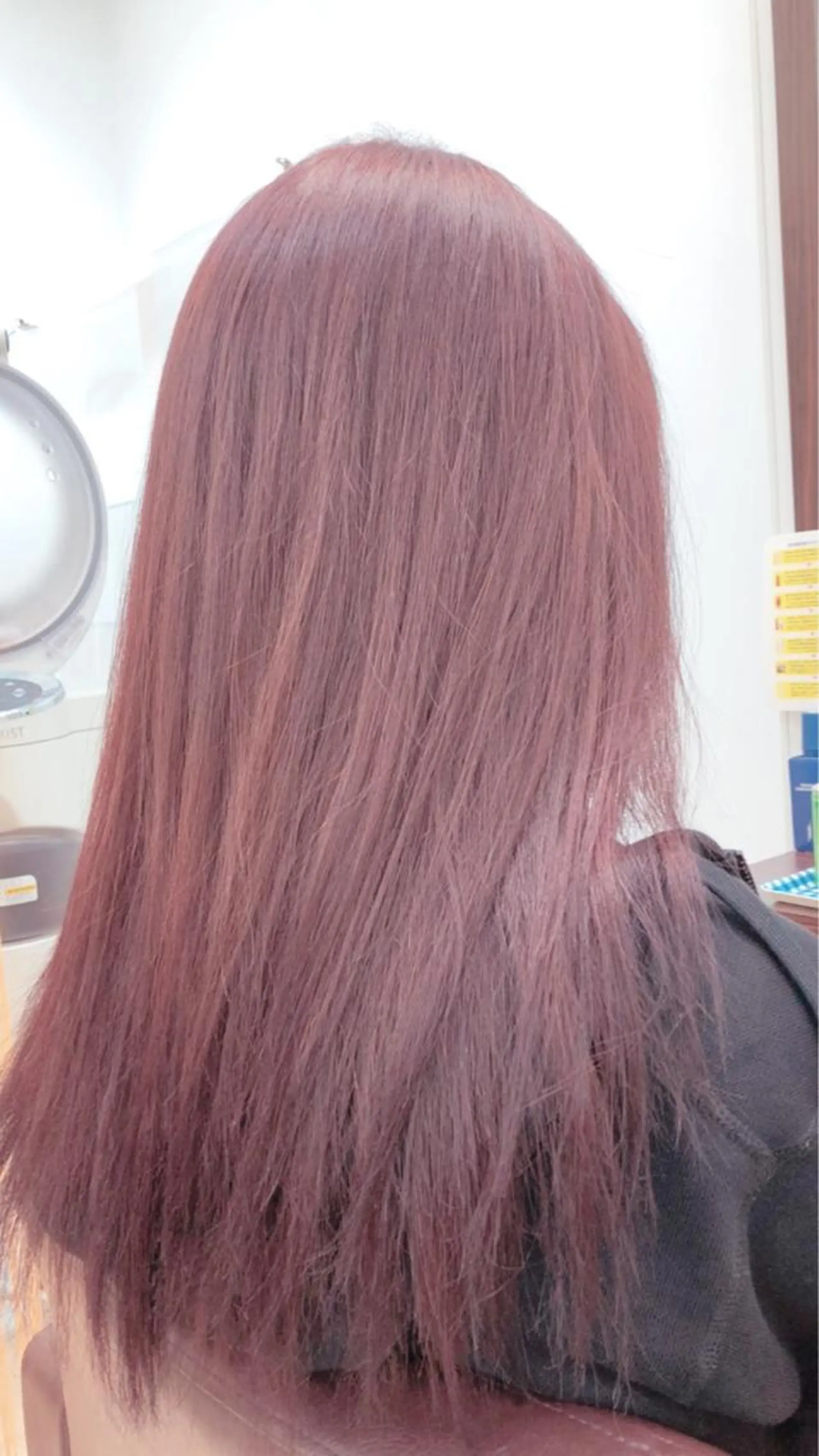 セミロング カラー ピンクカラー 渋谷/フェード/ 國分 翔のヘアスタイル