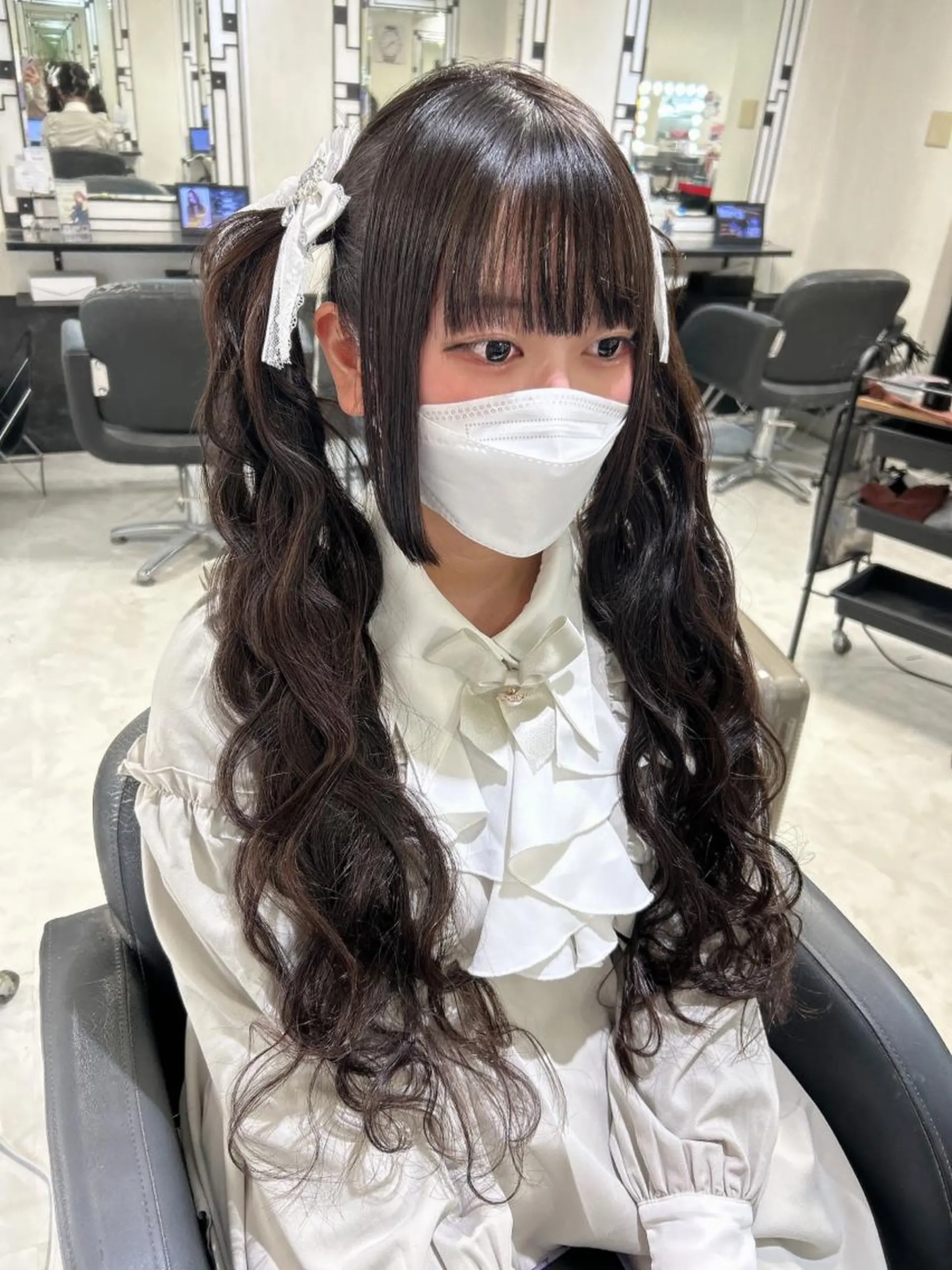 ロング ロング ベルグロー所属・ベルグローヘアセット 🤍まりこのヘアスタイル
