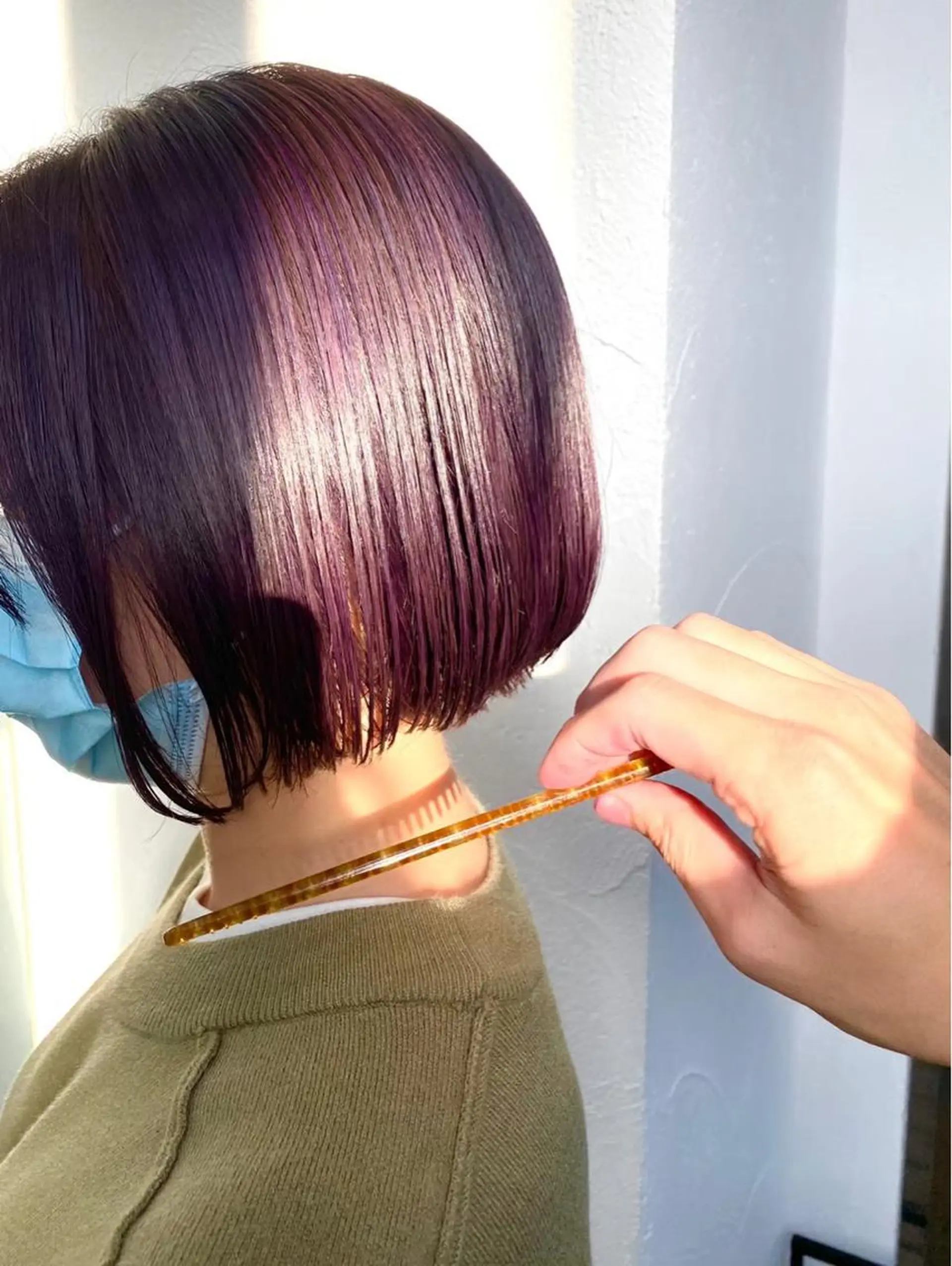 ショート カラー 韓国/ハイトーン/ ボブ🎀MIKU🎀のヘアスタイル