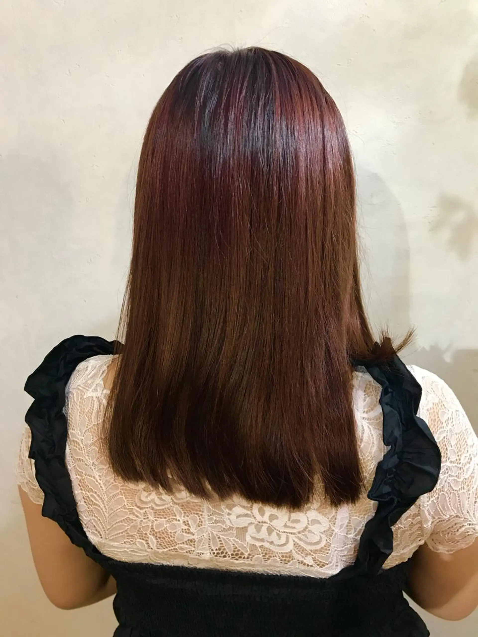 ミディアム カラー ラベンダーカラー ピンクカラー ピンクラベンダー 💎髪質改善💎 デザイナーshinのヘアスタイル