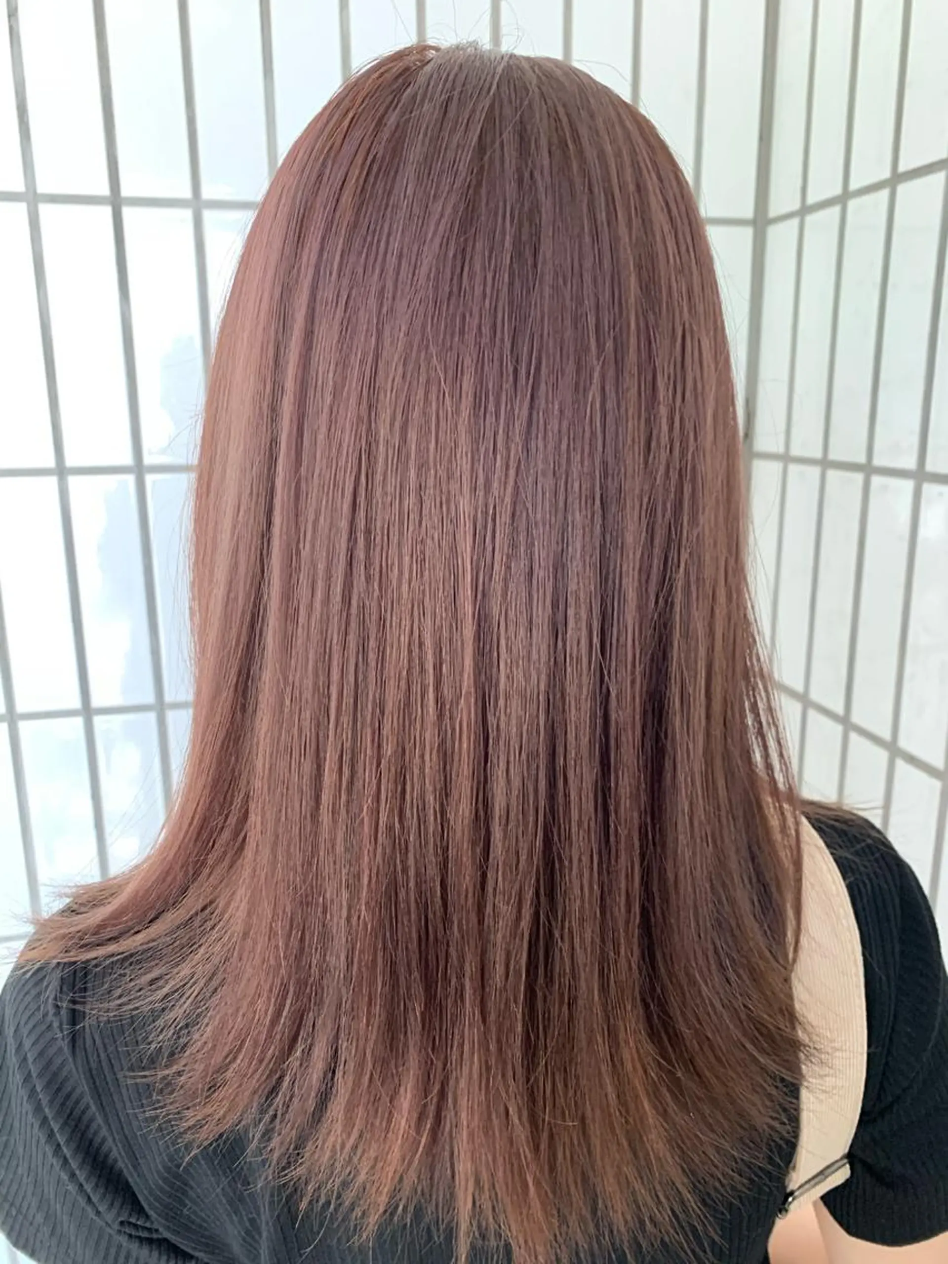 ミディアム カラー ハットリ /北習志野のヘアスタイル