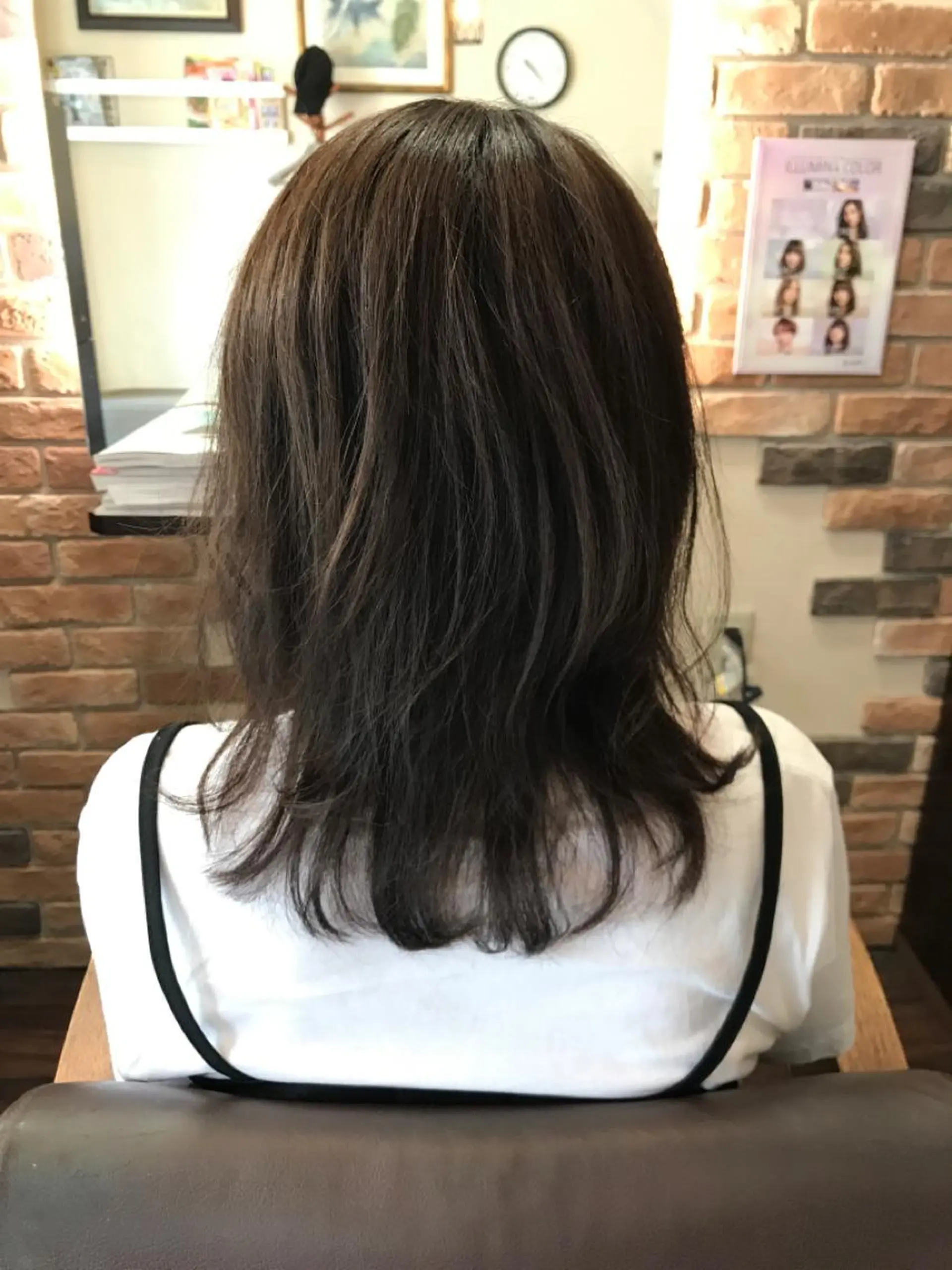 ミディアム カラー Parfait 山本のヘアスタイル