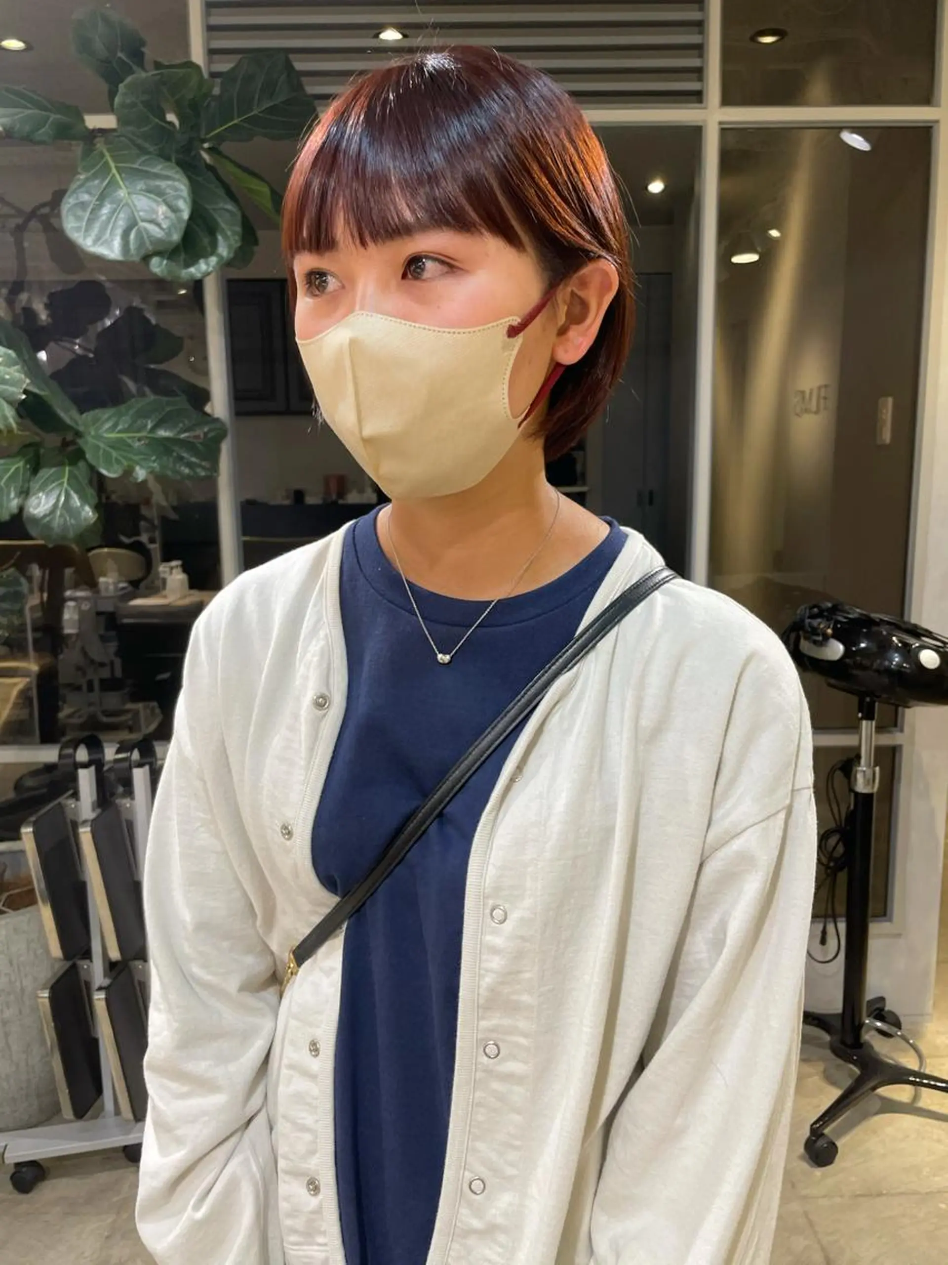ショート カラー 斉藤 瑞恵のヘアスタイル