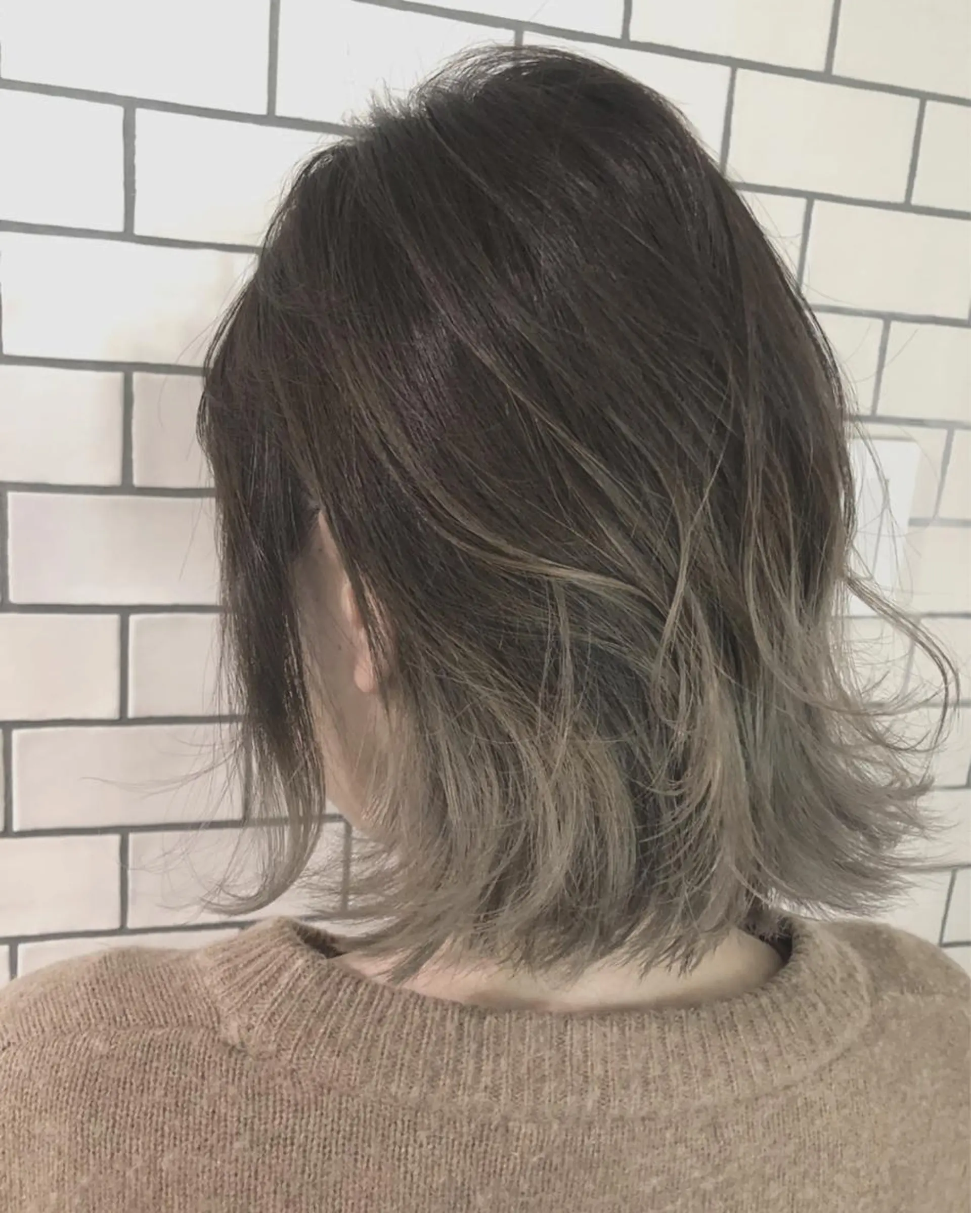 ミディアム ヘアカラー 西藤 葵のマツエク・マツパデザイン