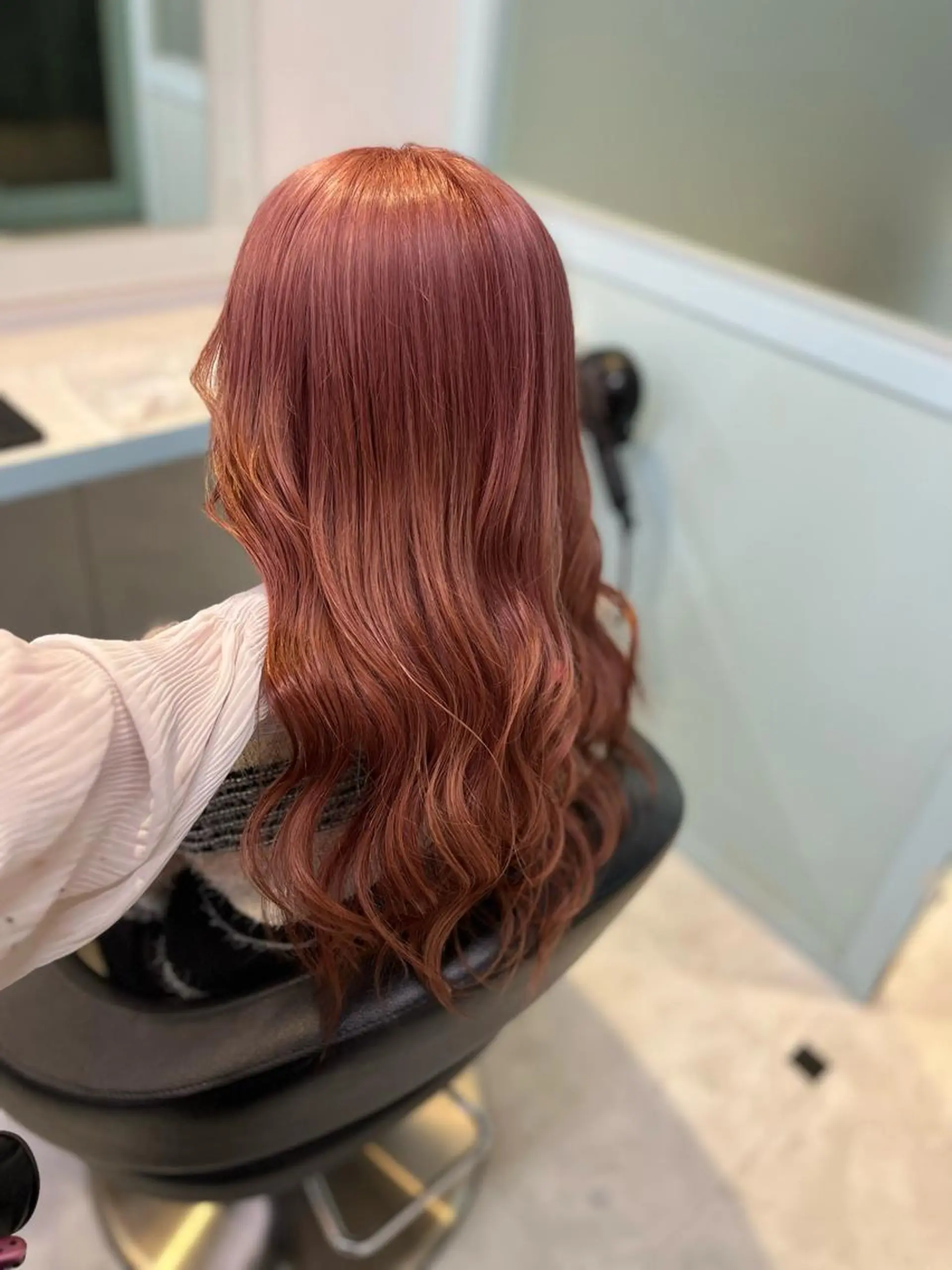 ミディアム カラー ヘアアレンジ 愛されカラー🩷 はるなのヘアスタイル