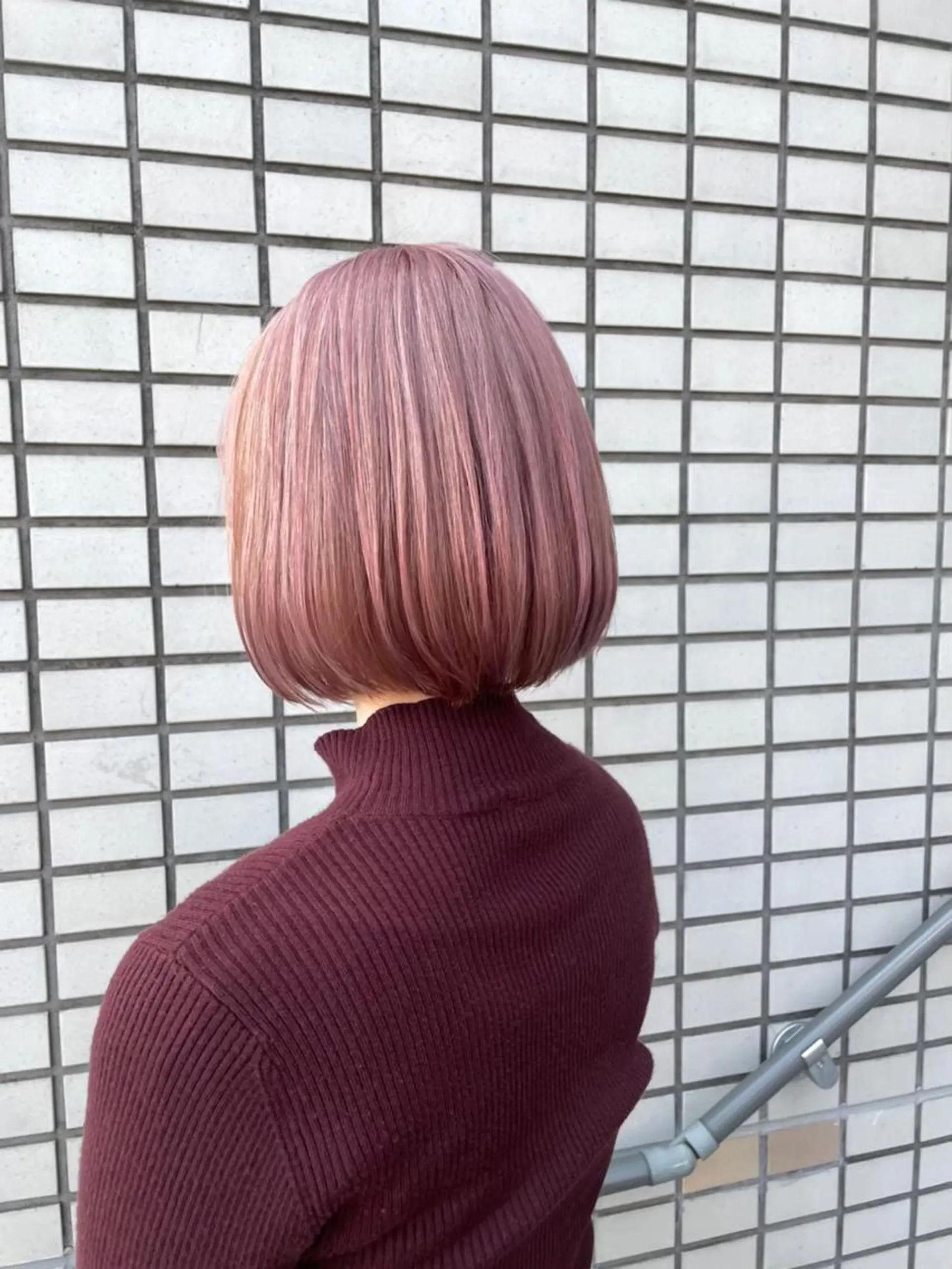 カラー パーマ/ボブ/ 佐々木翔のヘアスタイル