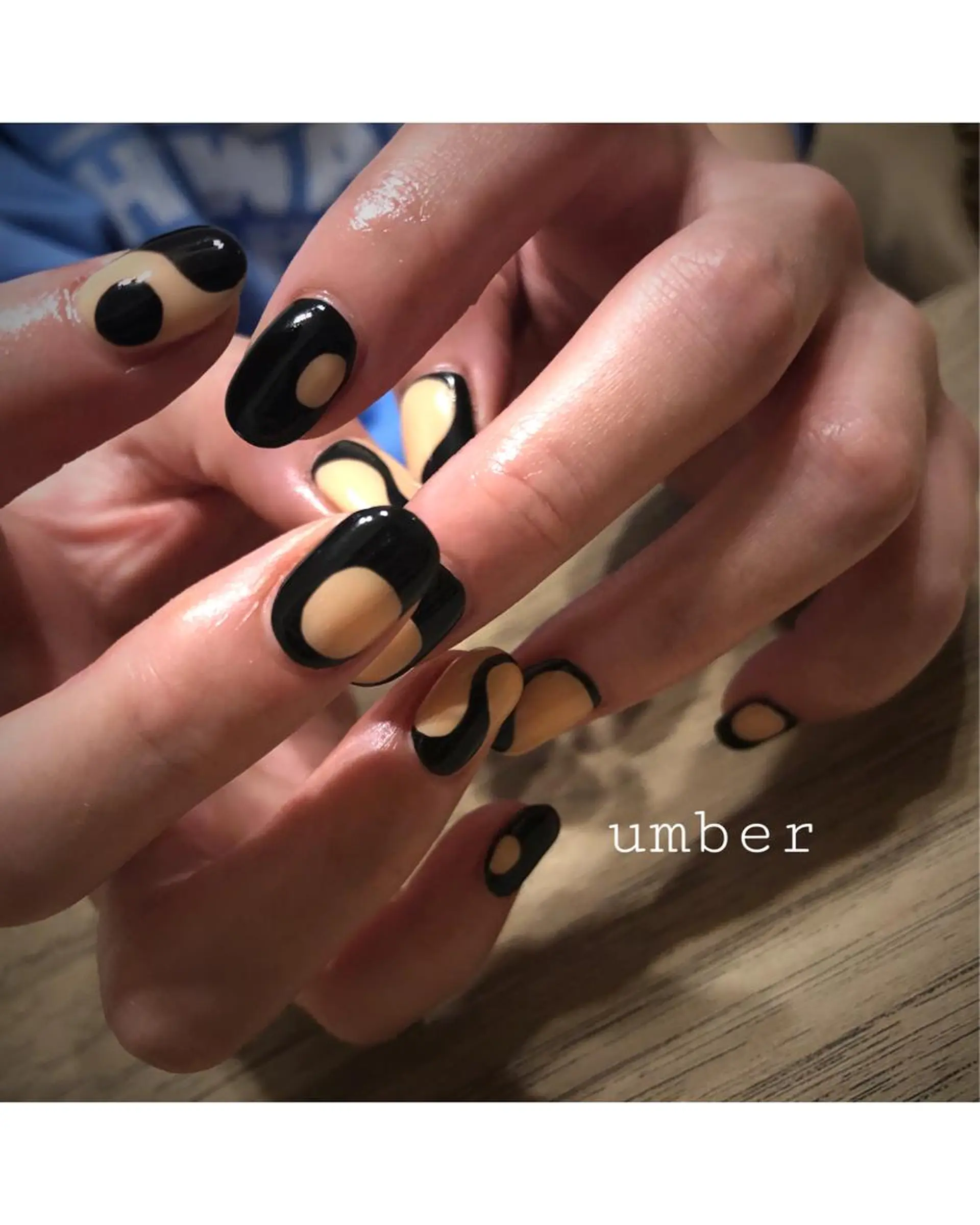 ネイル クリアネイル フットネイル フレンチネイル マグネットネイル メンズネイル ハンドネイル umber 三茶1分のネイルデザイン