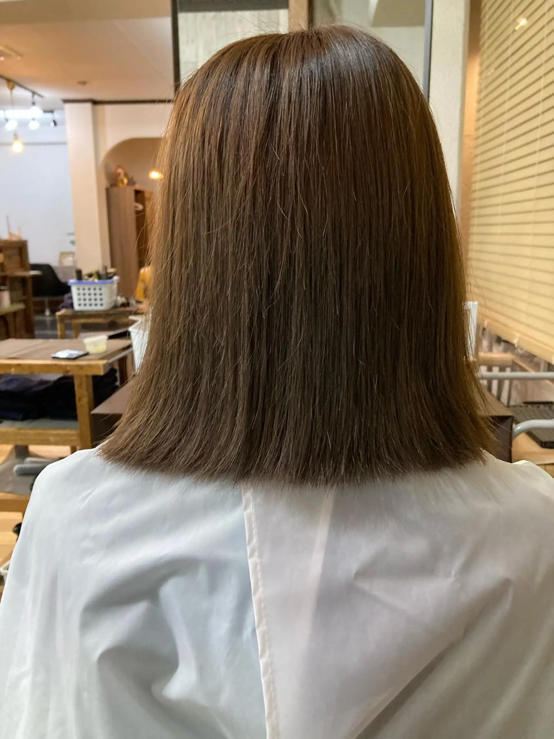 ミディアム カット atoll所属・中山 ルミ子のヘアスタイル
