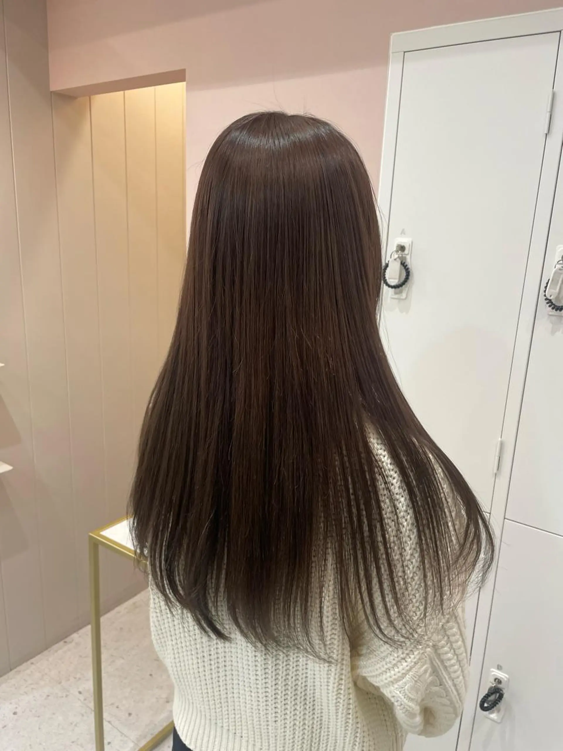 ロング ヘアカラー トリートメント ヘッドスパ マホ/日吉/髪質改善 /レイヤー/ガーリーのヘアスタイル