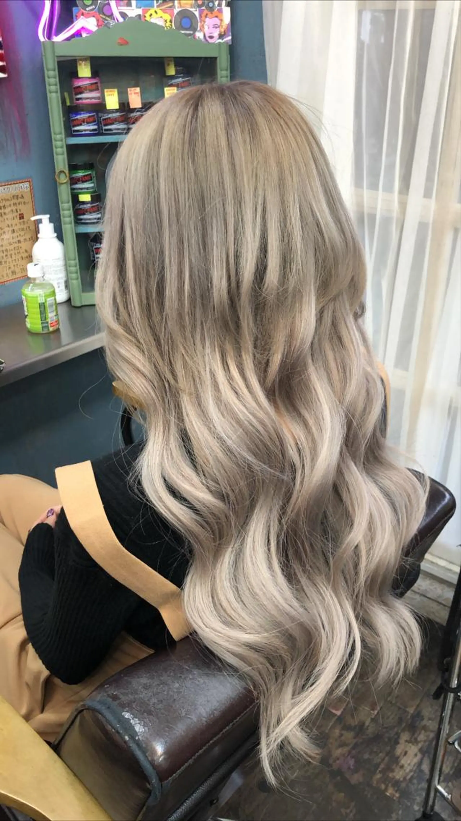セミロング 美魔女 美容師NAOのヘアスタイル