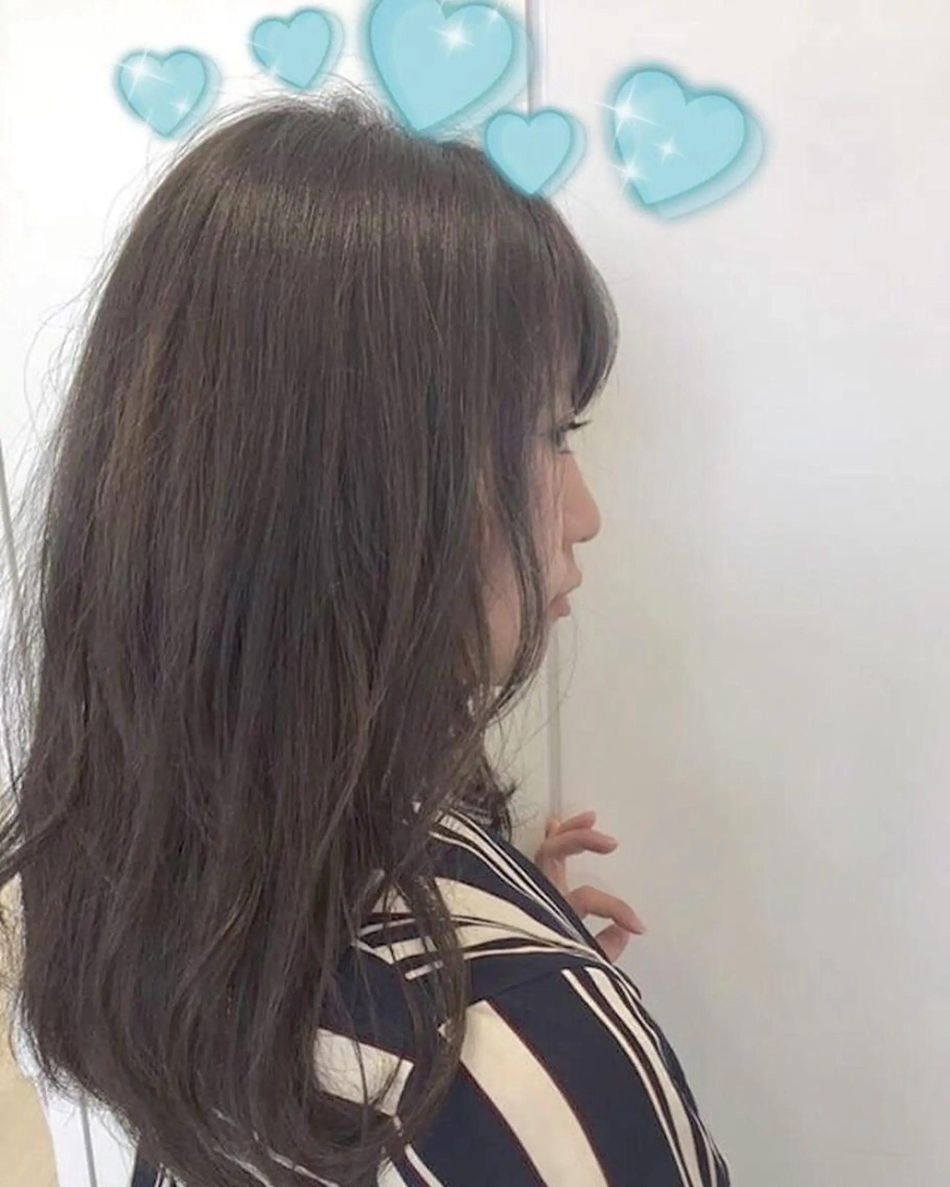 カラー ブリーチ ブルーカラー ブルーグレー ブルーグレージュ グレージュ 新宿駅近♡個室 ♡関口三都季🌜のヘアスタイル